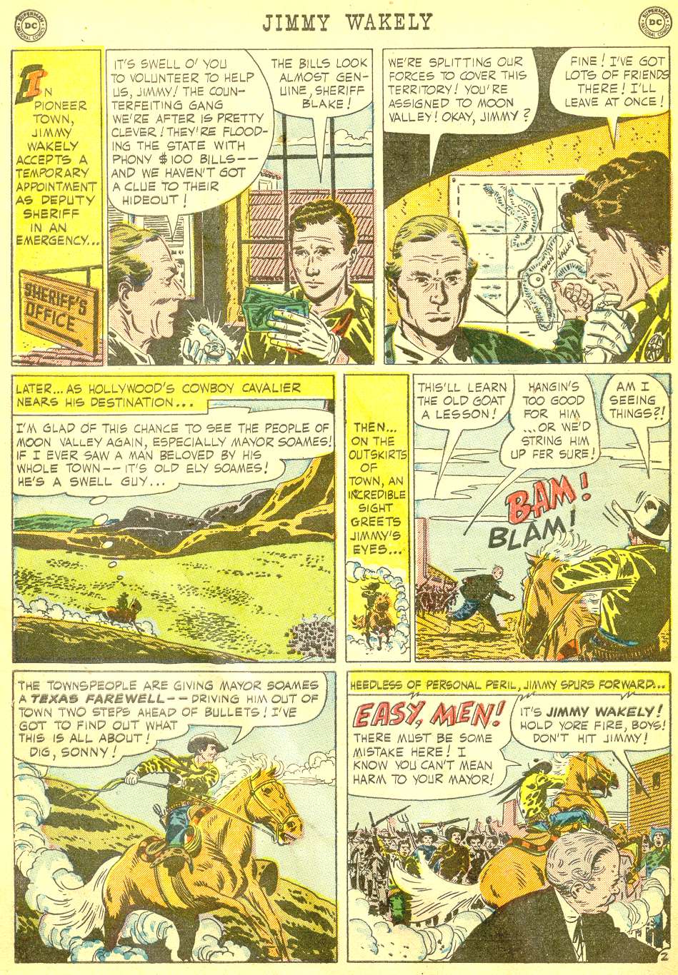 Read online Jimmy Wakely comic -  Issue #5 - 42