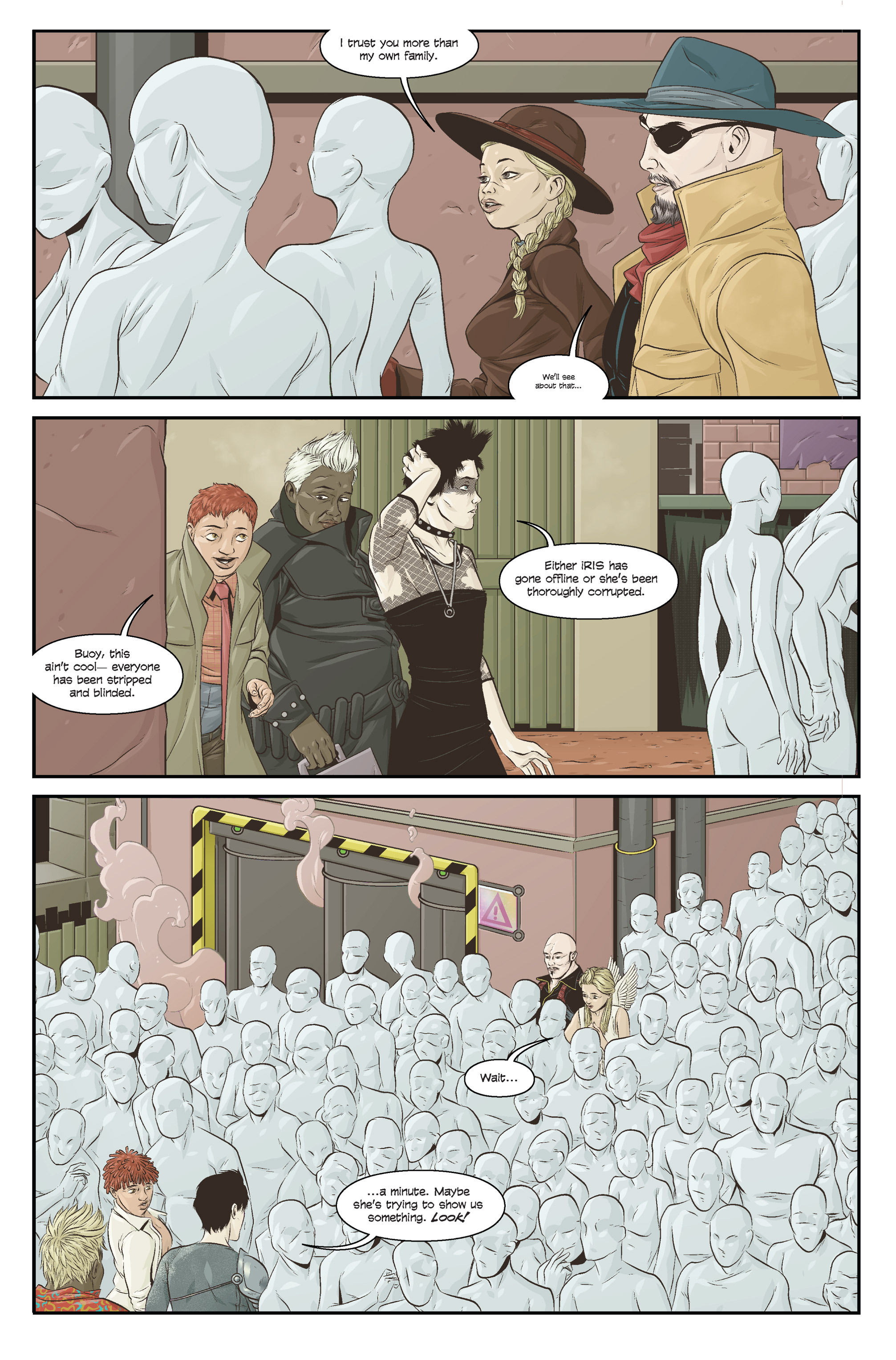 Read online Skinned comic -  Issue #5 - 13