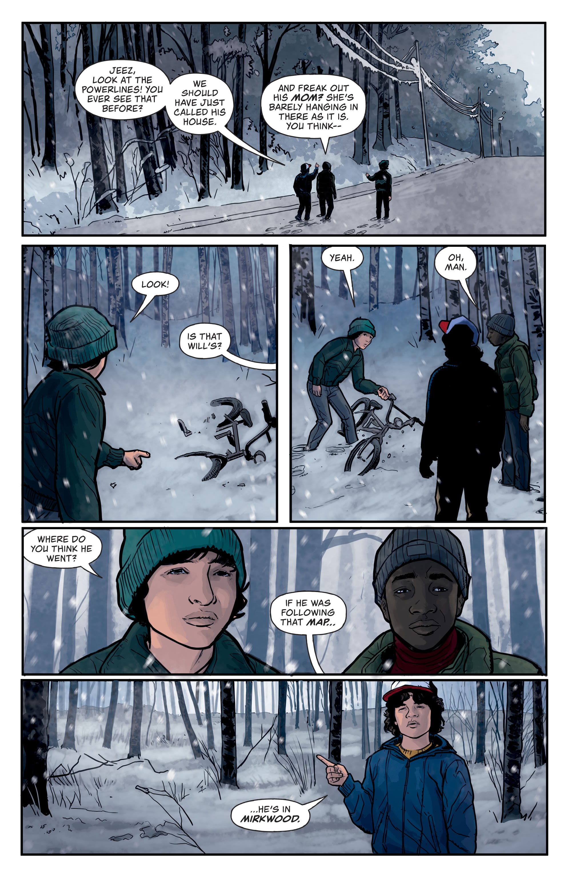 Read online Stranger Things: The Tomb of Ybwen comic -  Issue #2 - 5