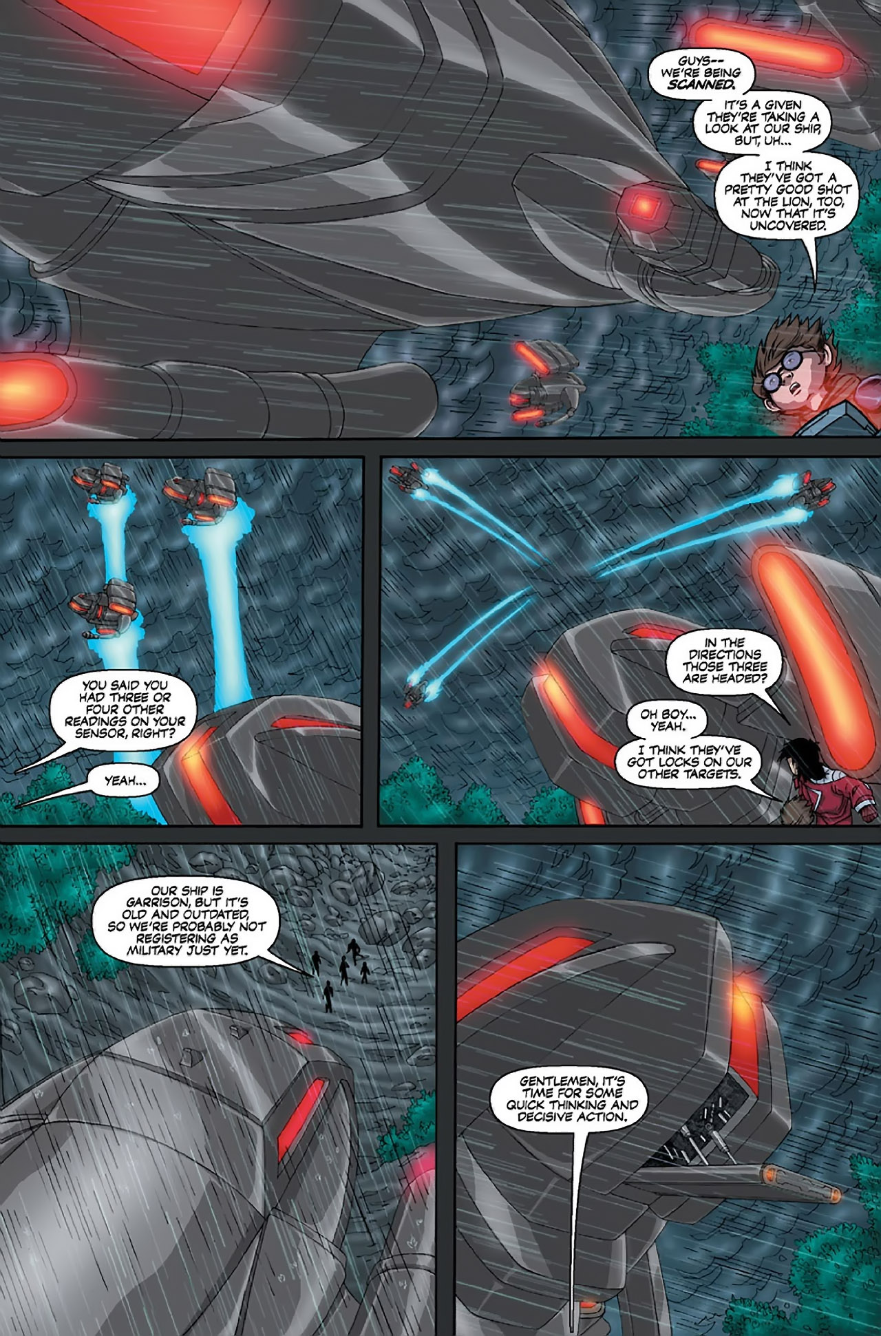 Read online Voltron: Defender of the Universe (Existed) comic -  Issue #2 - 4