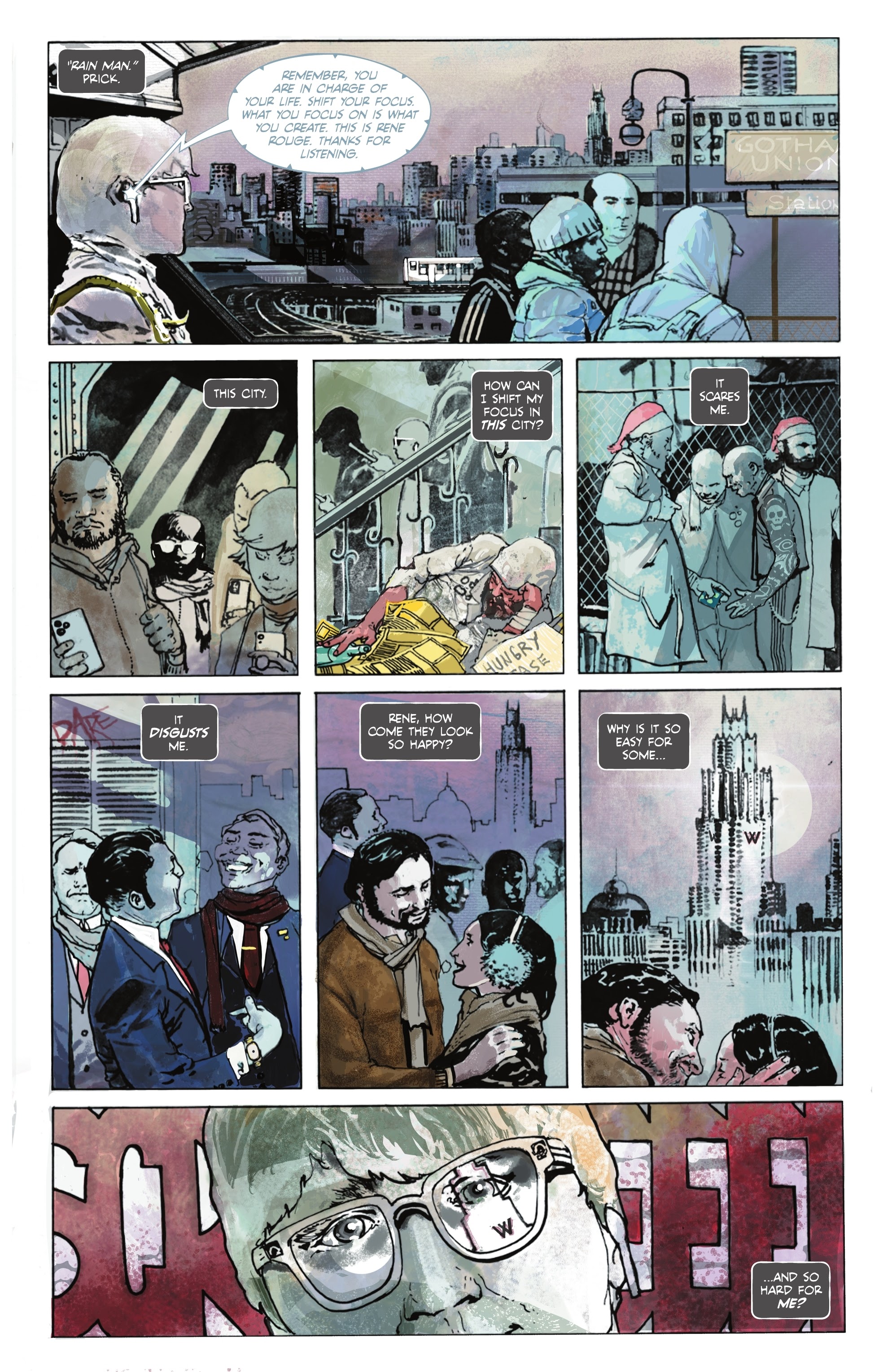 Read online The Riddler: Year One comic -  Issue #1 - 7