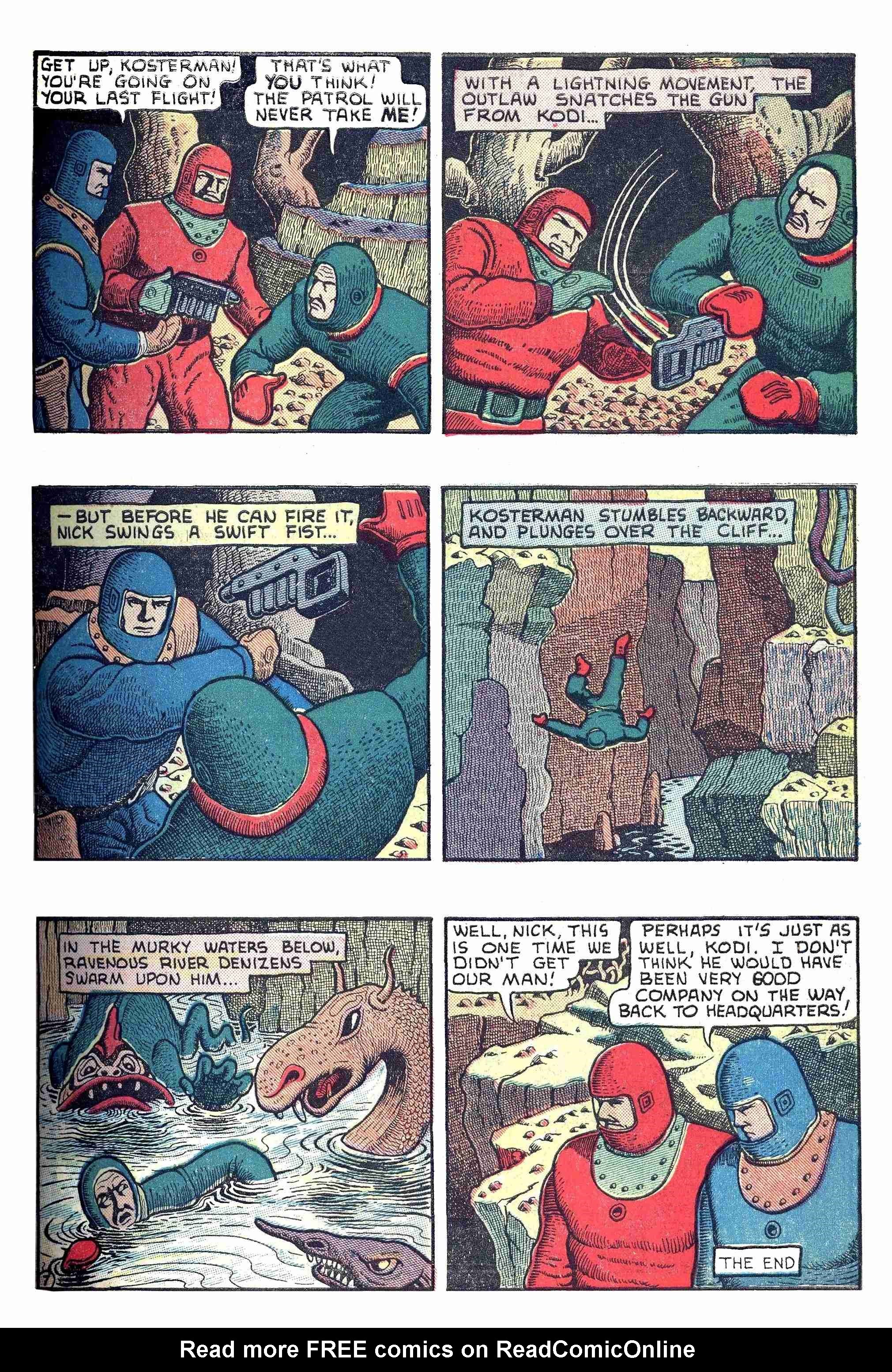 Read online Amazing Mystery Funnies comic -  Issue #16 - 23