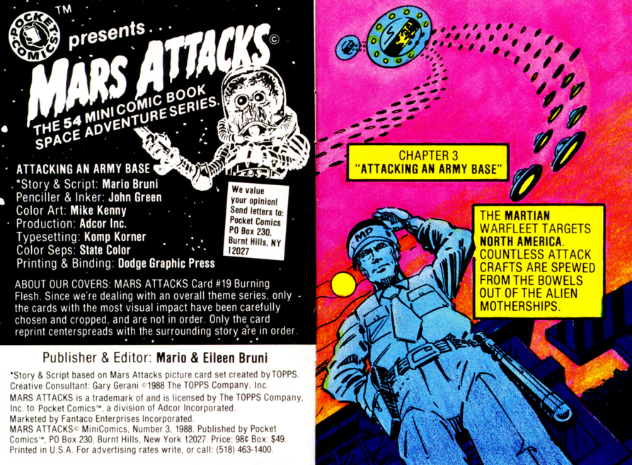 Read online Mars Attacks (1988) comic -  Issue #3 - 2