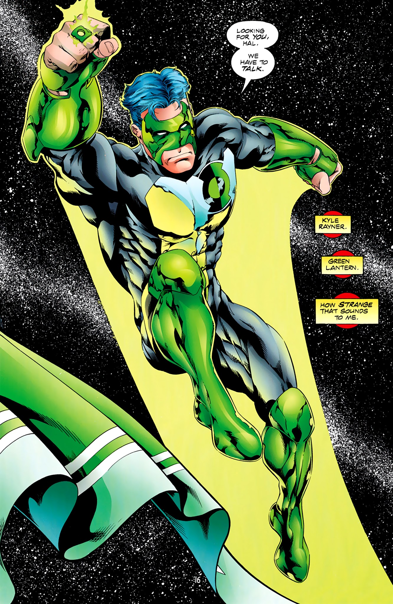 Read online Parallax: Emerald Night comic -  Issue # Full - 15