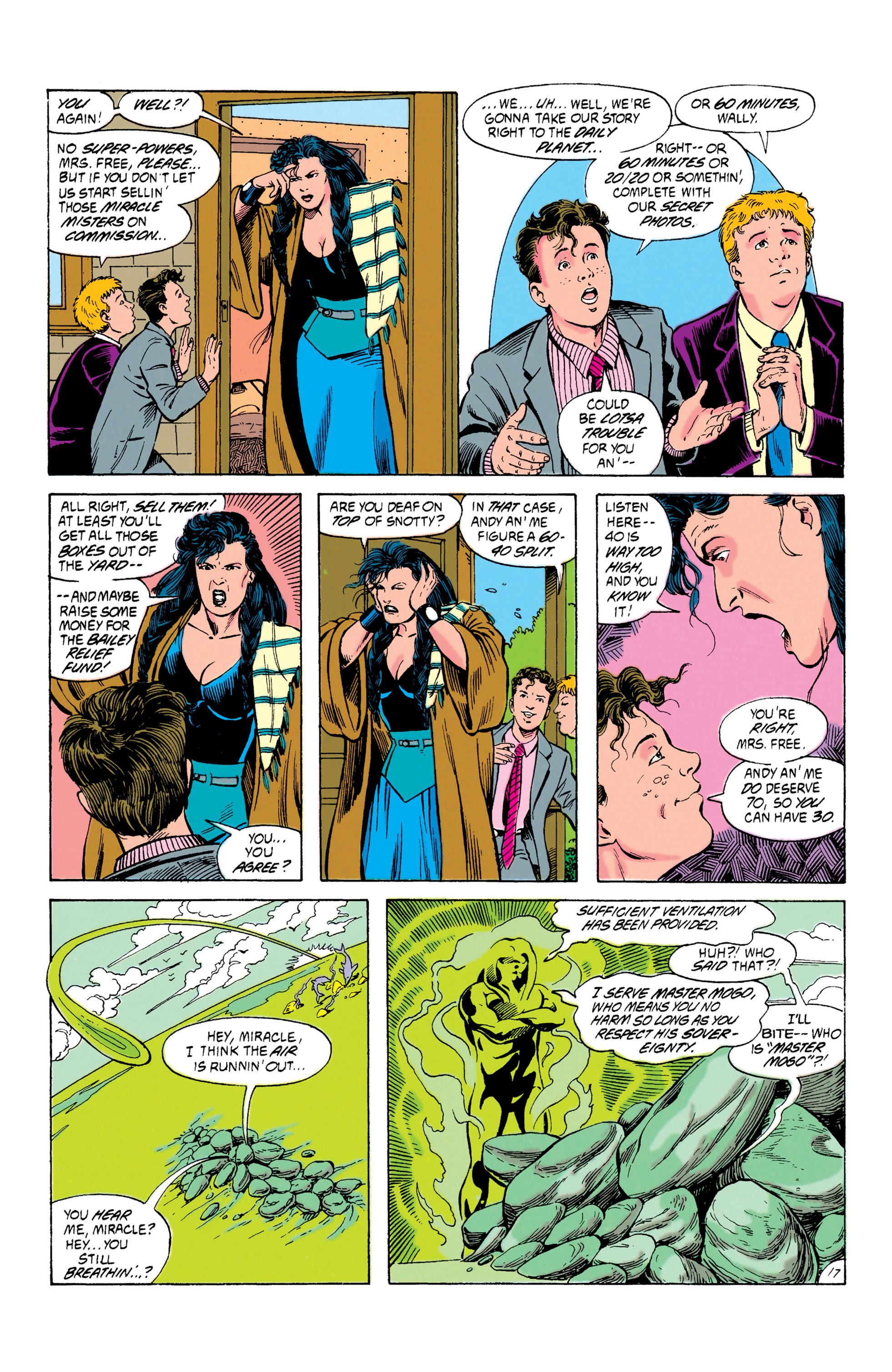 Read online Mister Miracle (1989) comic -  Issue #14 - 18