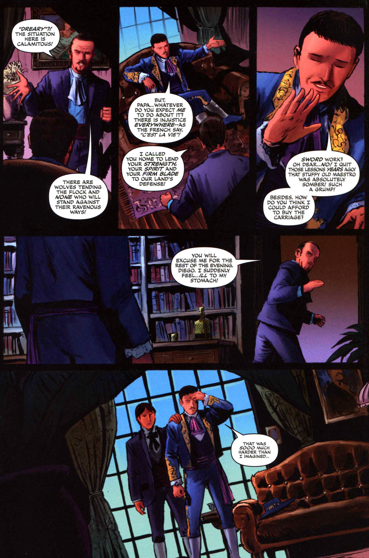 Read online Zorro (2008) comic -  Issue #7 - 18