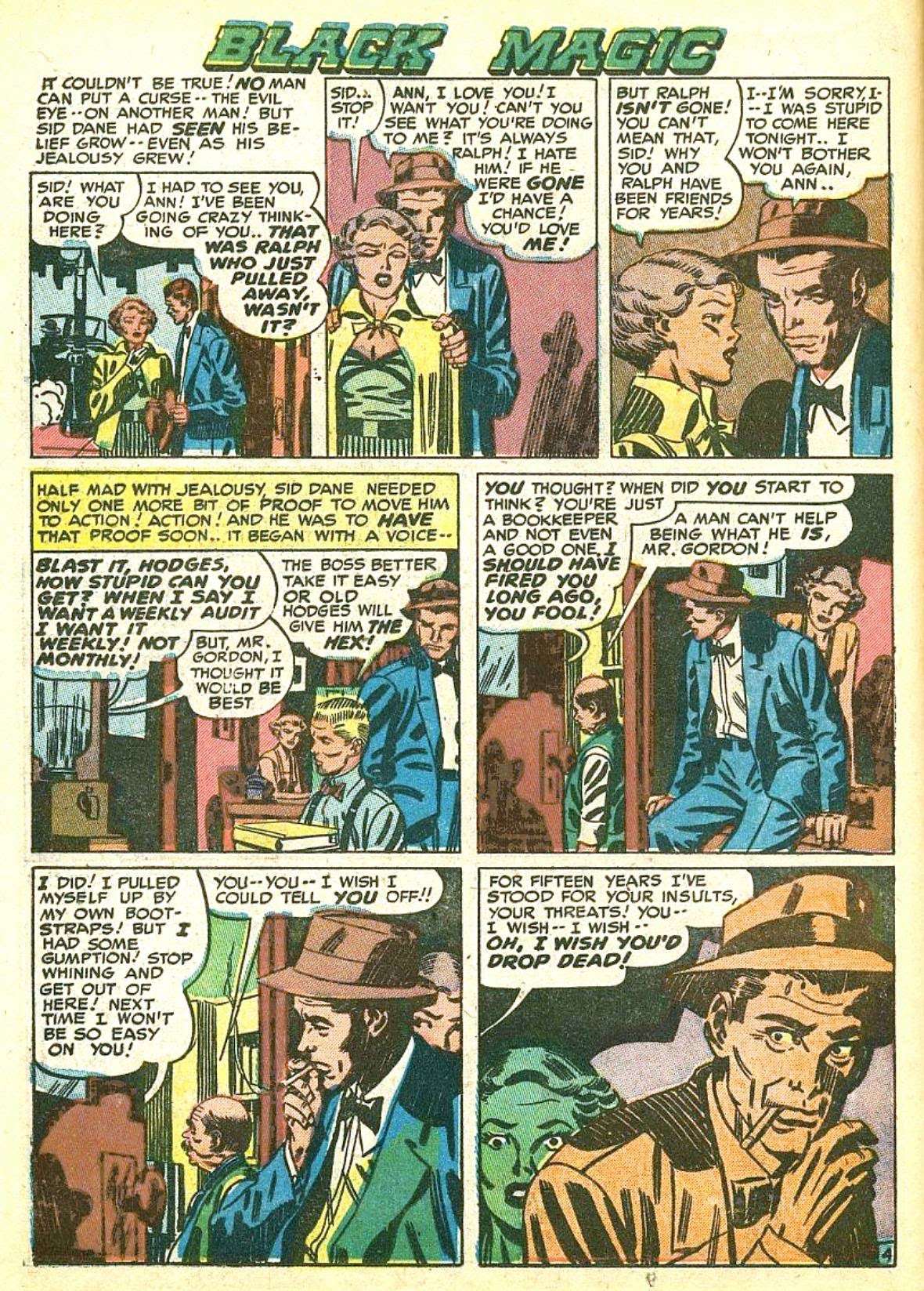 Read online Black Magic (1950) comic -  Issue #3 - 19