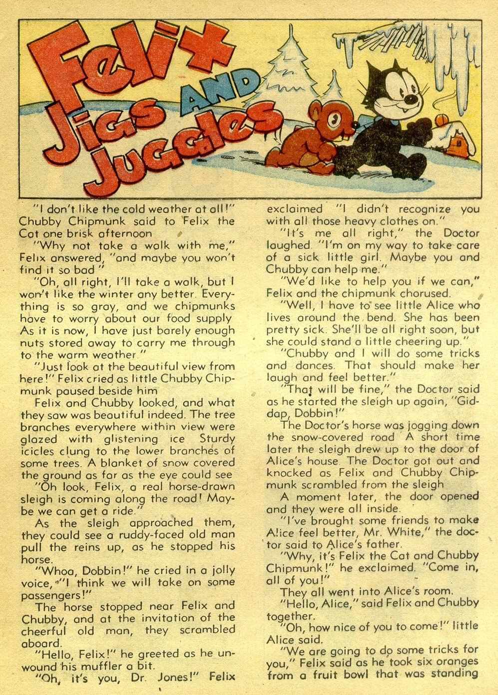 Read online Felix the Cat (1948) comic -  Issue #7 - 44