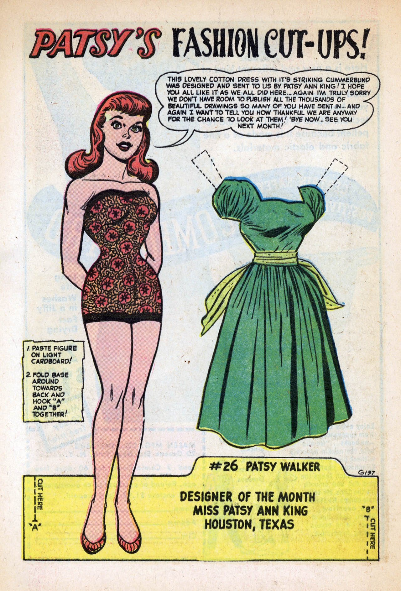 Read online Patsy Walker comic -  Issue #59 - 16