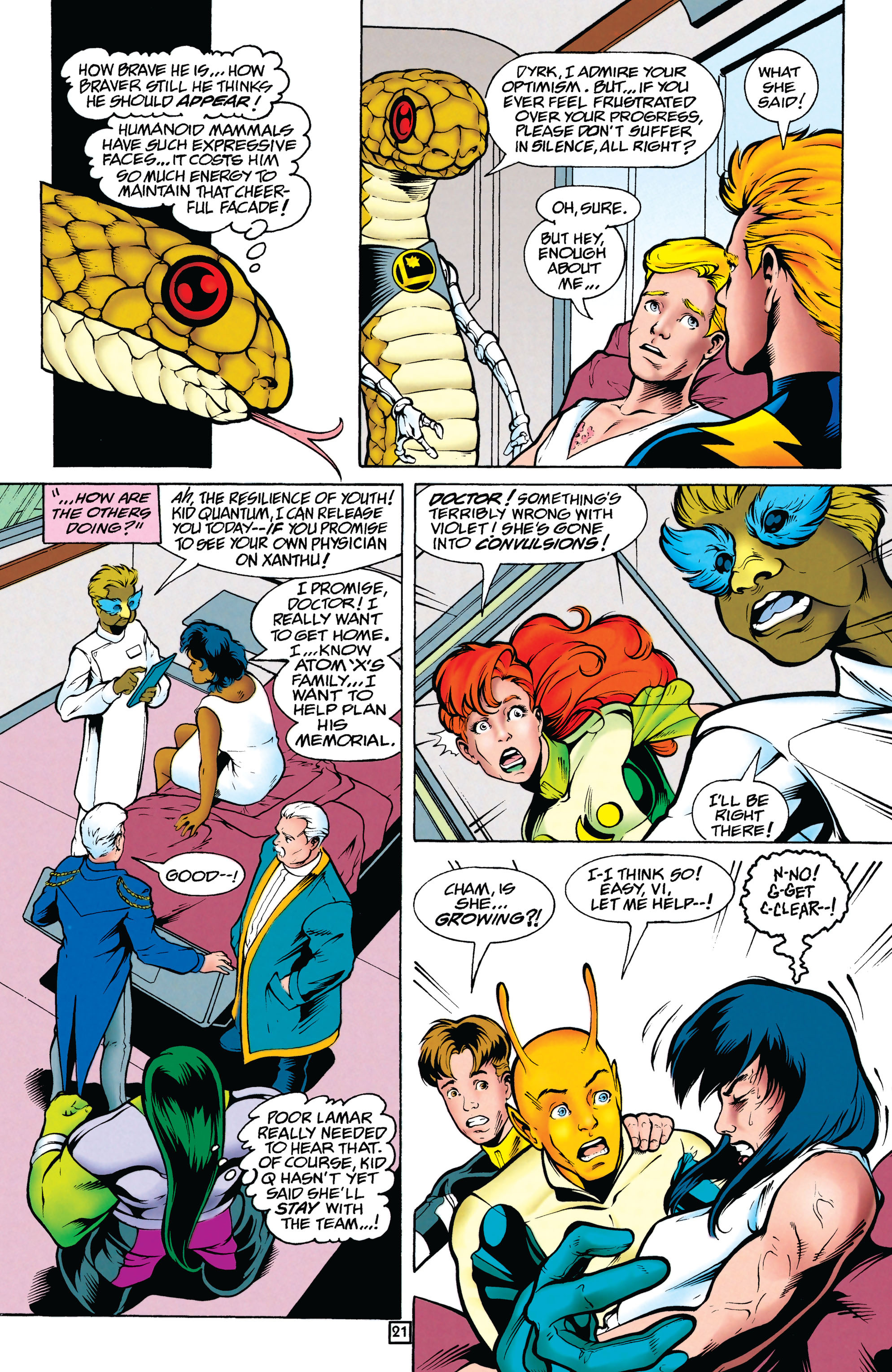 Read online Legionnaires comic -  Issue #51 - 22