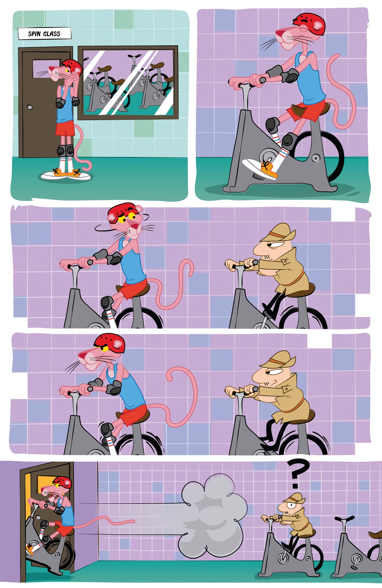 Read online Pink Panther vs. The Inspector comic -  Issue # Full - 10