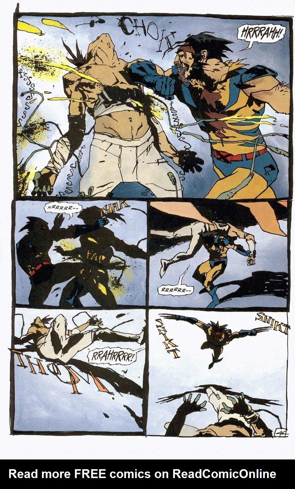 Read online Wolverine: Killing comic -  Issue # Full - 47