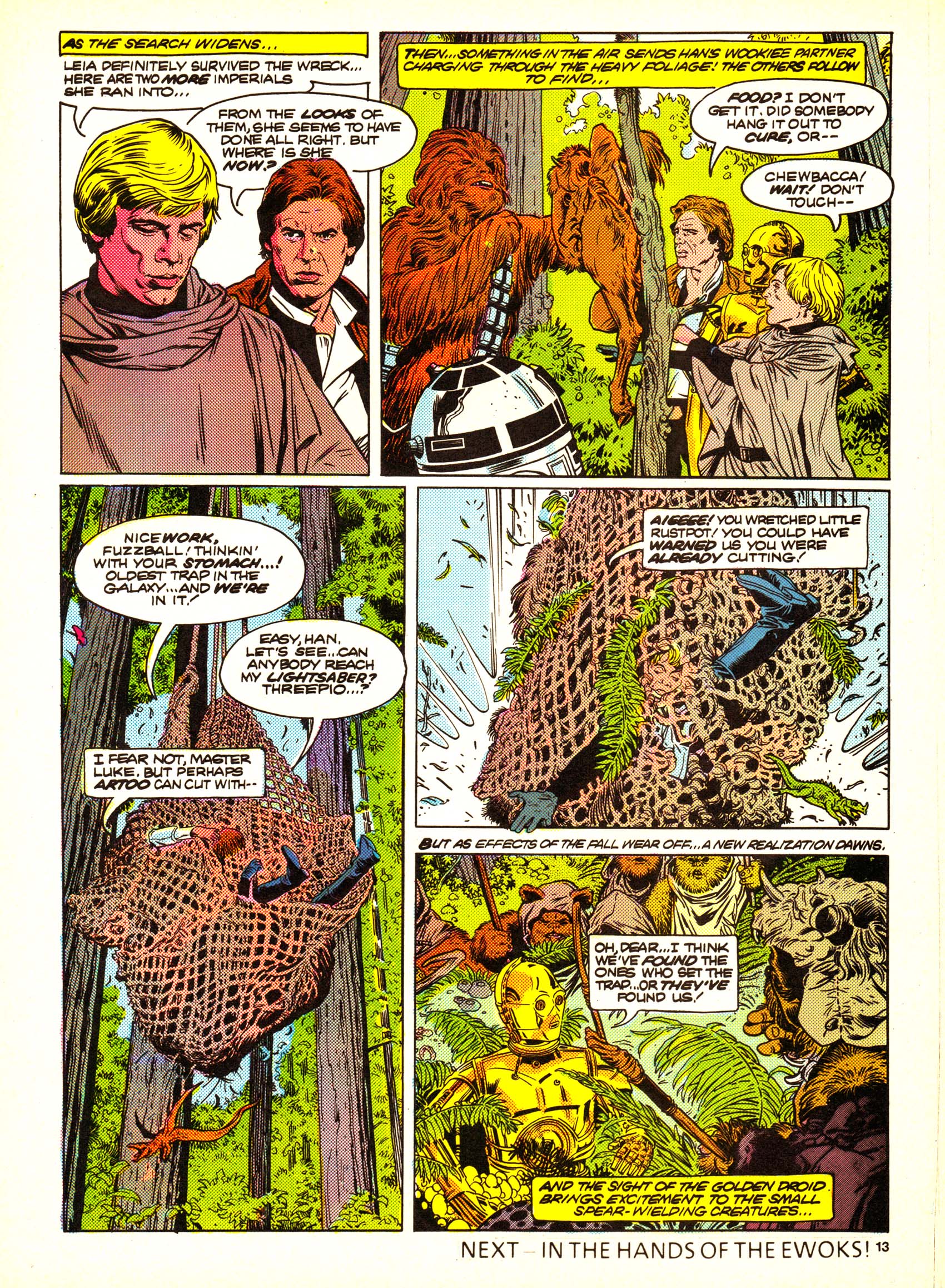 Read online Return of the Jedi comic -  Issue #153 - 13