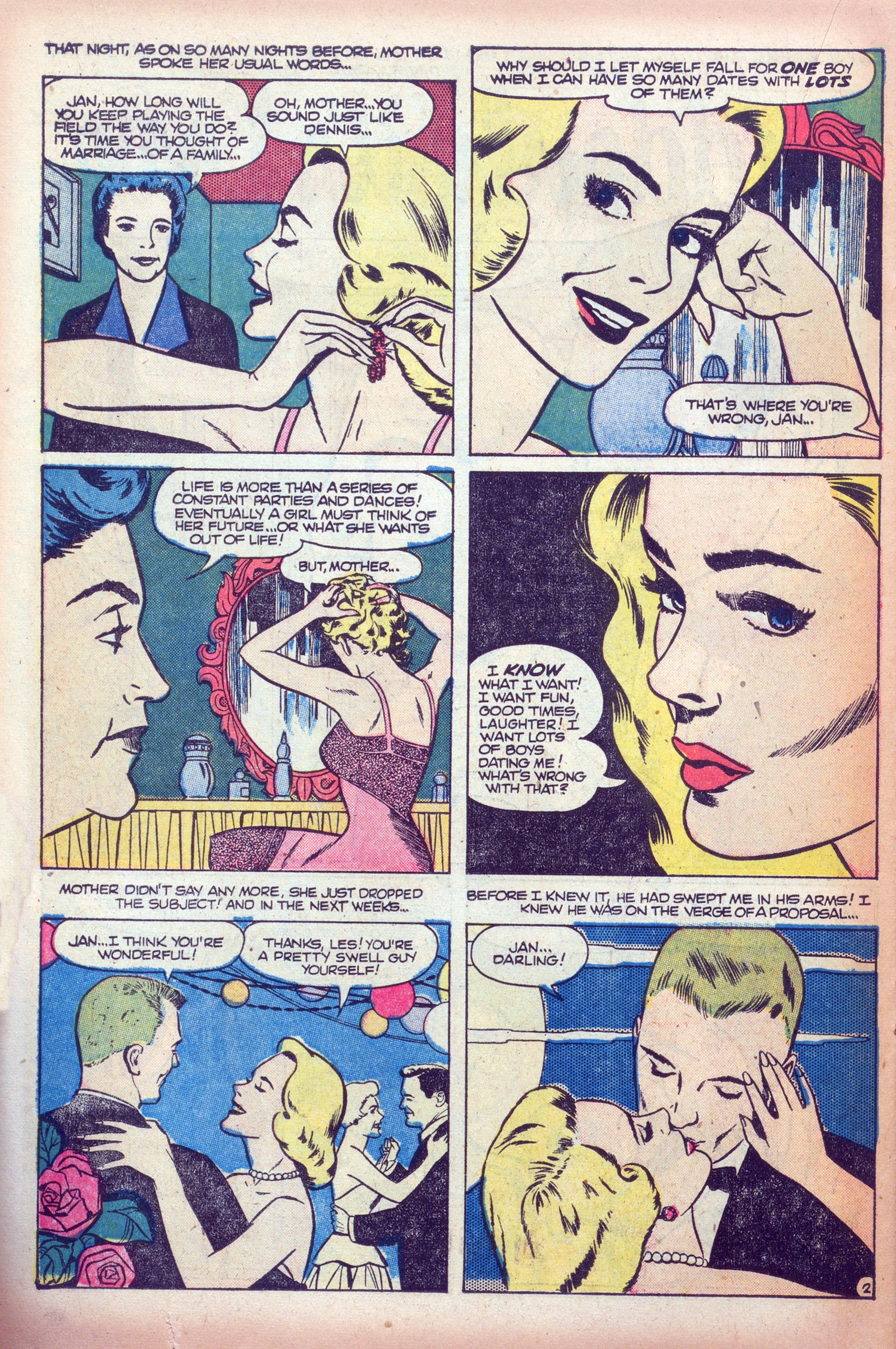 Read online Love Romances comic -  Issue #67 - 22