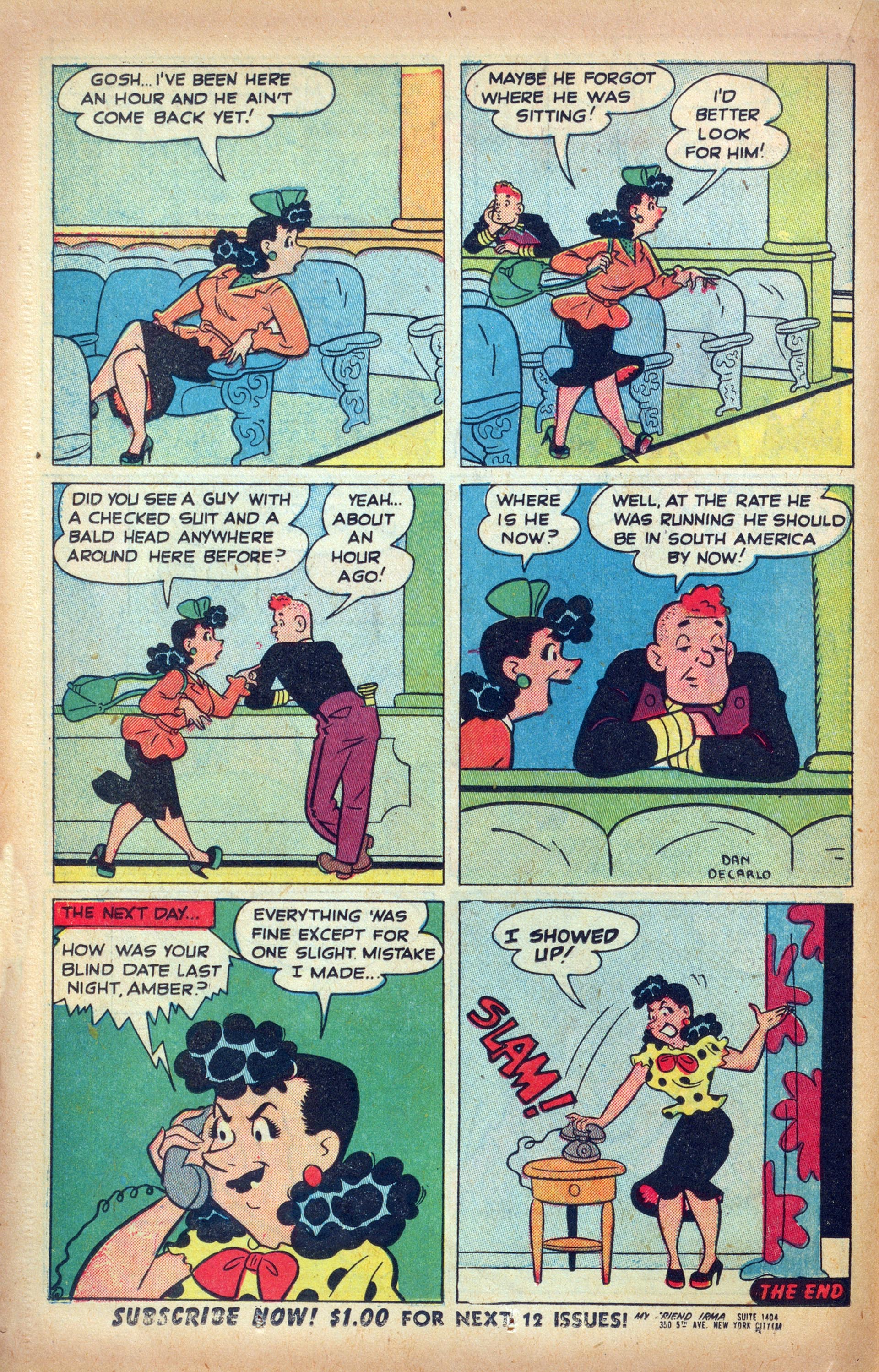 Read online My Friend Irma comic -  Issue #9 - 22