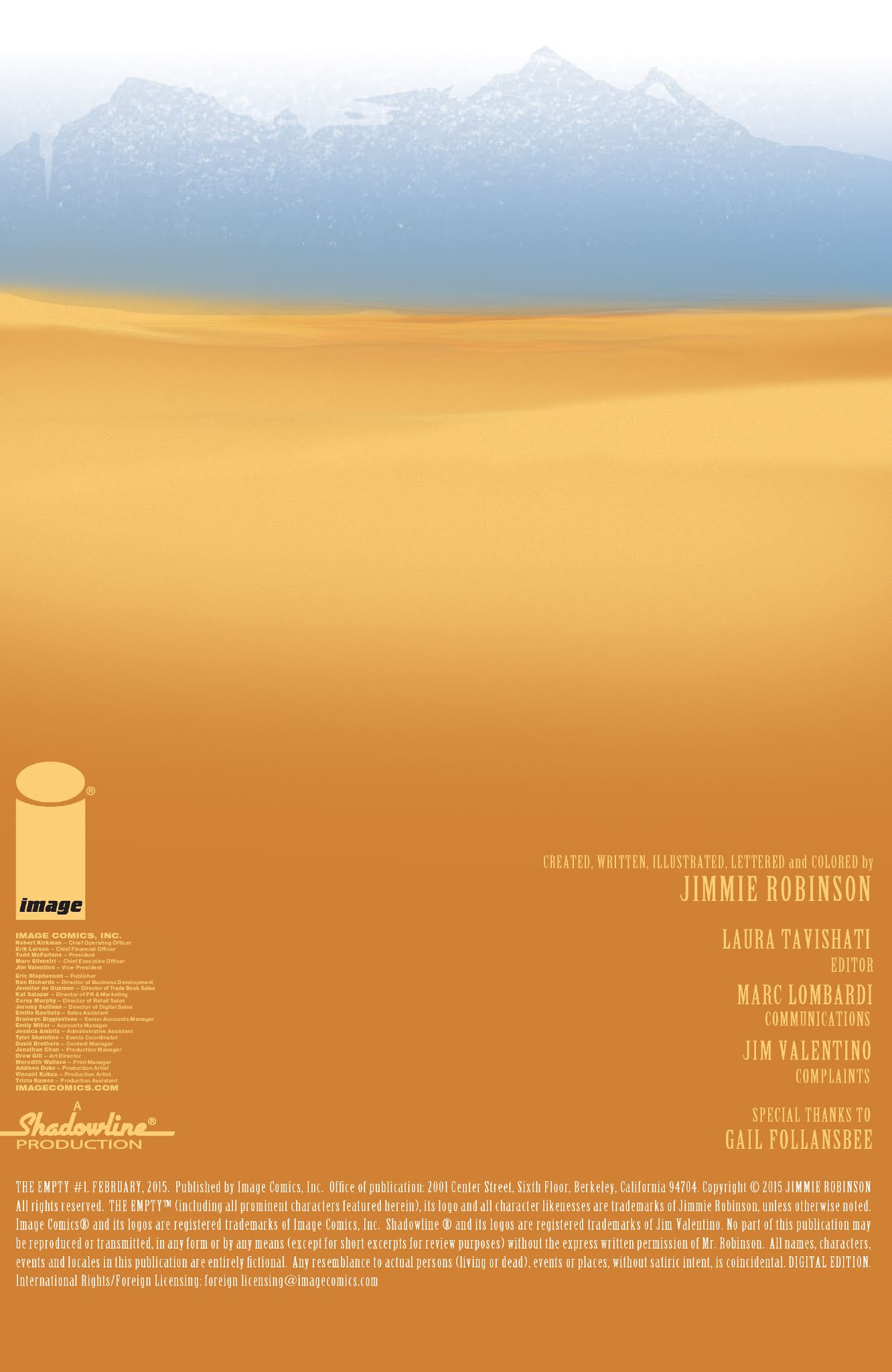 Read online The Empty comic -  Issue #1 - 2