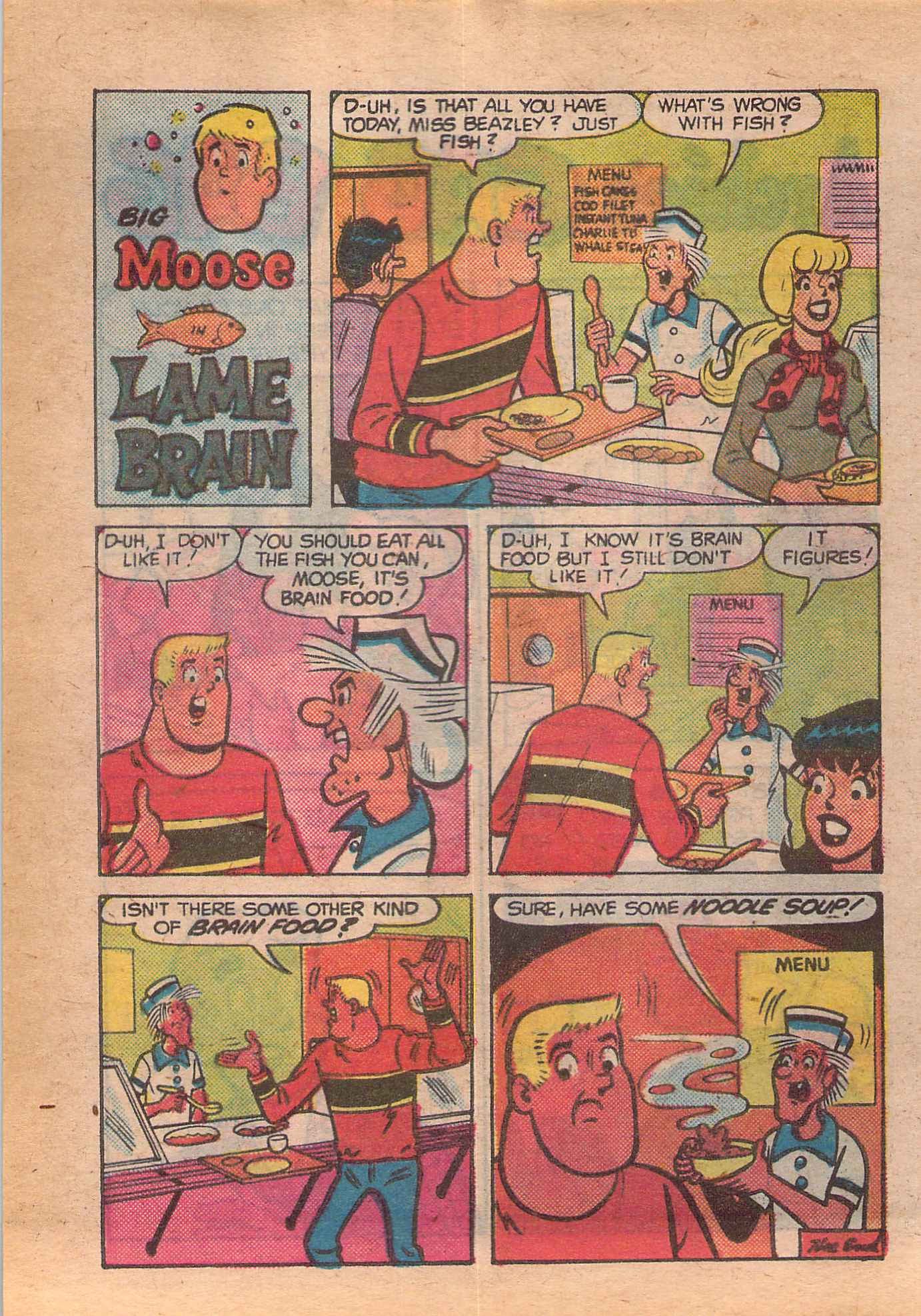 Read online Archie's Double Digest Magazine comic -  Issue #34 - 124