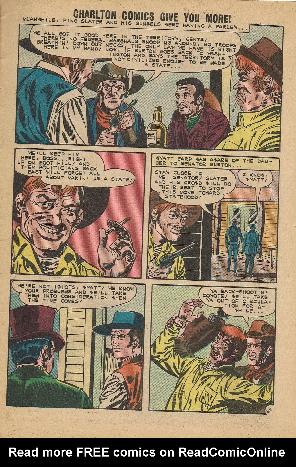 Read online Wyatt Earp Frontier Marshal comic -  Issue #40 - 7