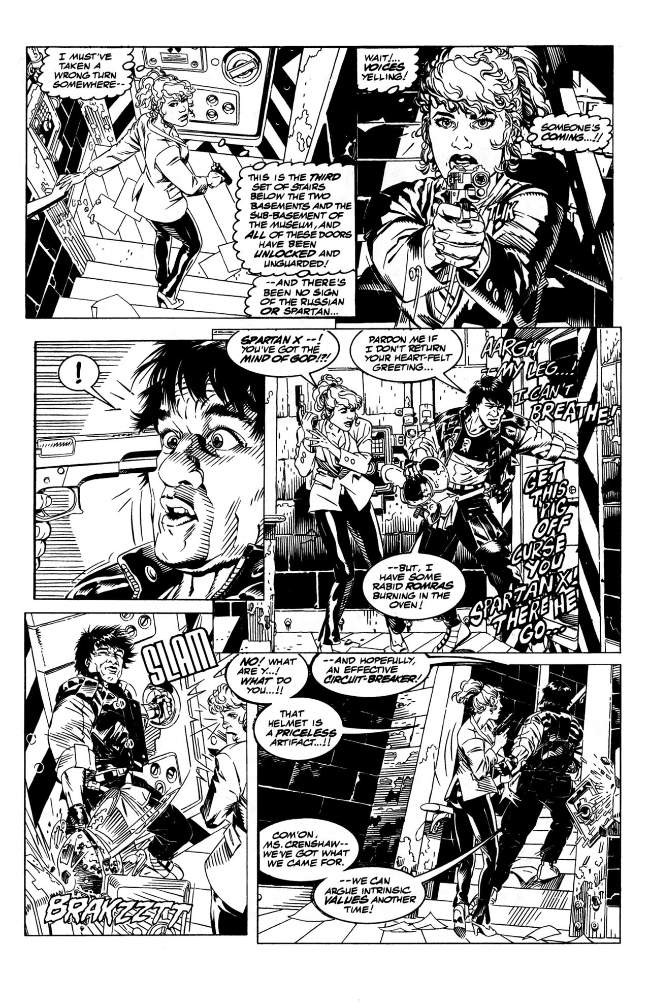 Read online Jackie Chan's Spartan X: Hell Bent Hero For Hire comic -  Issue #3 - 12