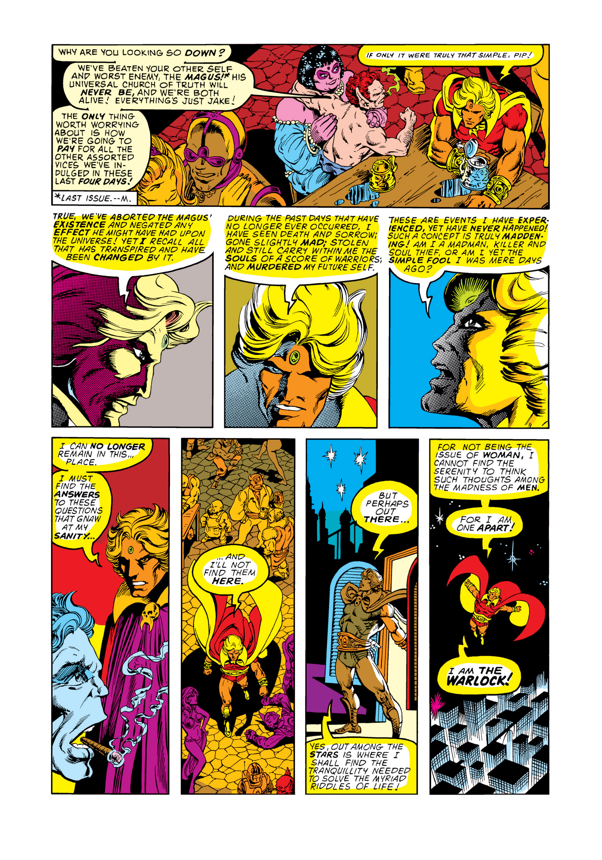 Read online Marvel Masterworks: Warlock comic -  Issue # TPB 2 (Part 2) - 46