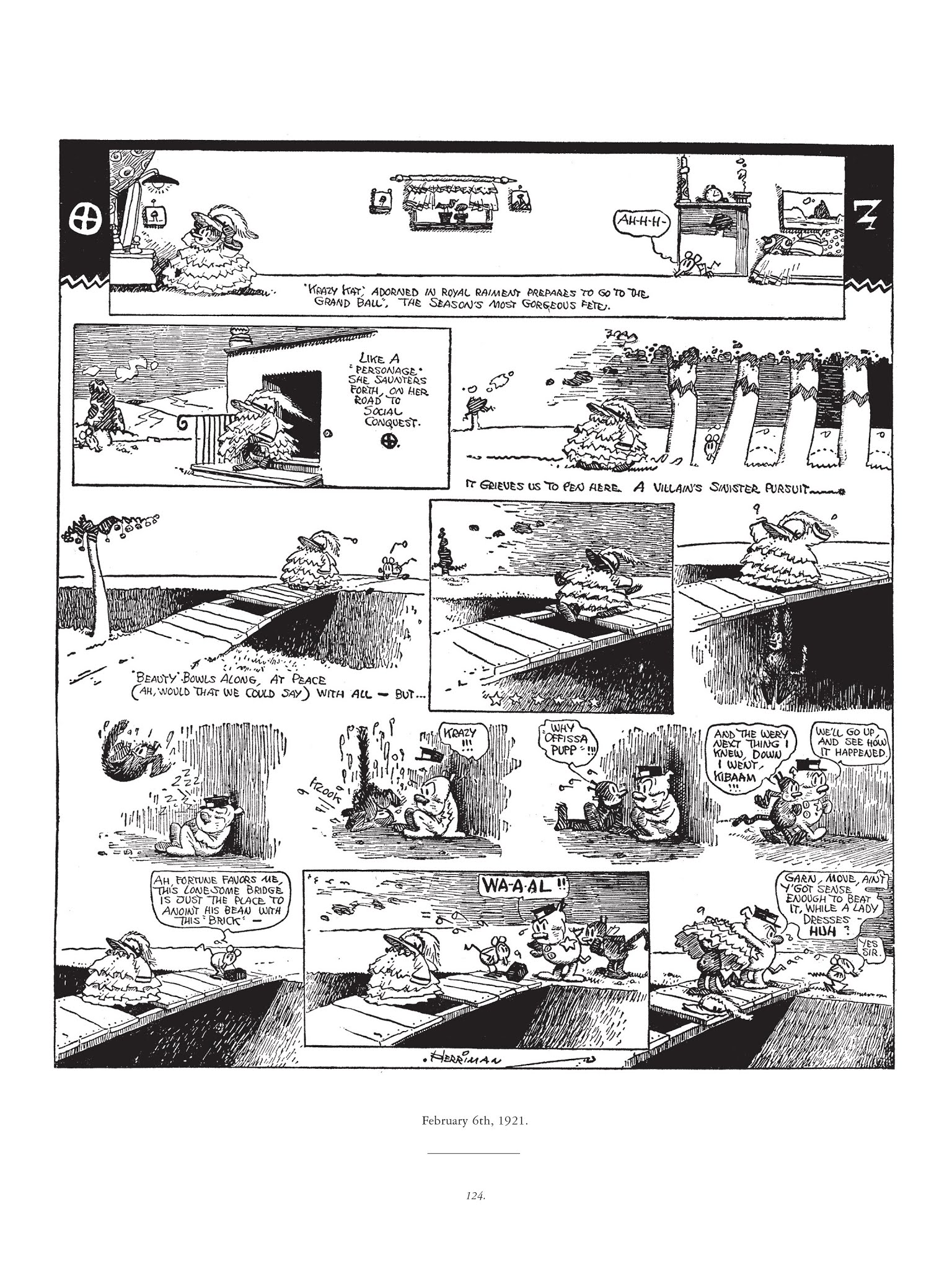 Read online Krazy & Ignatz comic -  Issue # TPB 2 - 124