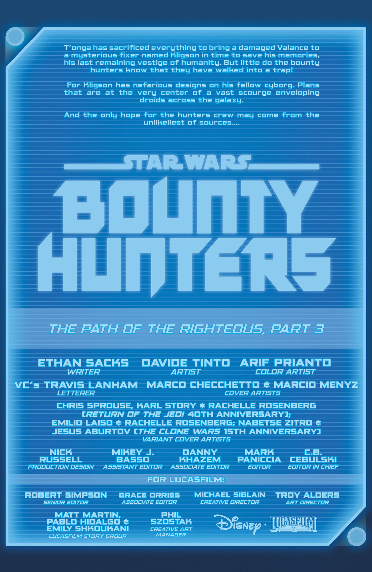 Read online Star Wars: Bounty Hunters comic -  Issue #39 - 2