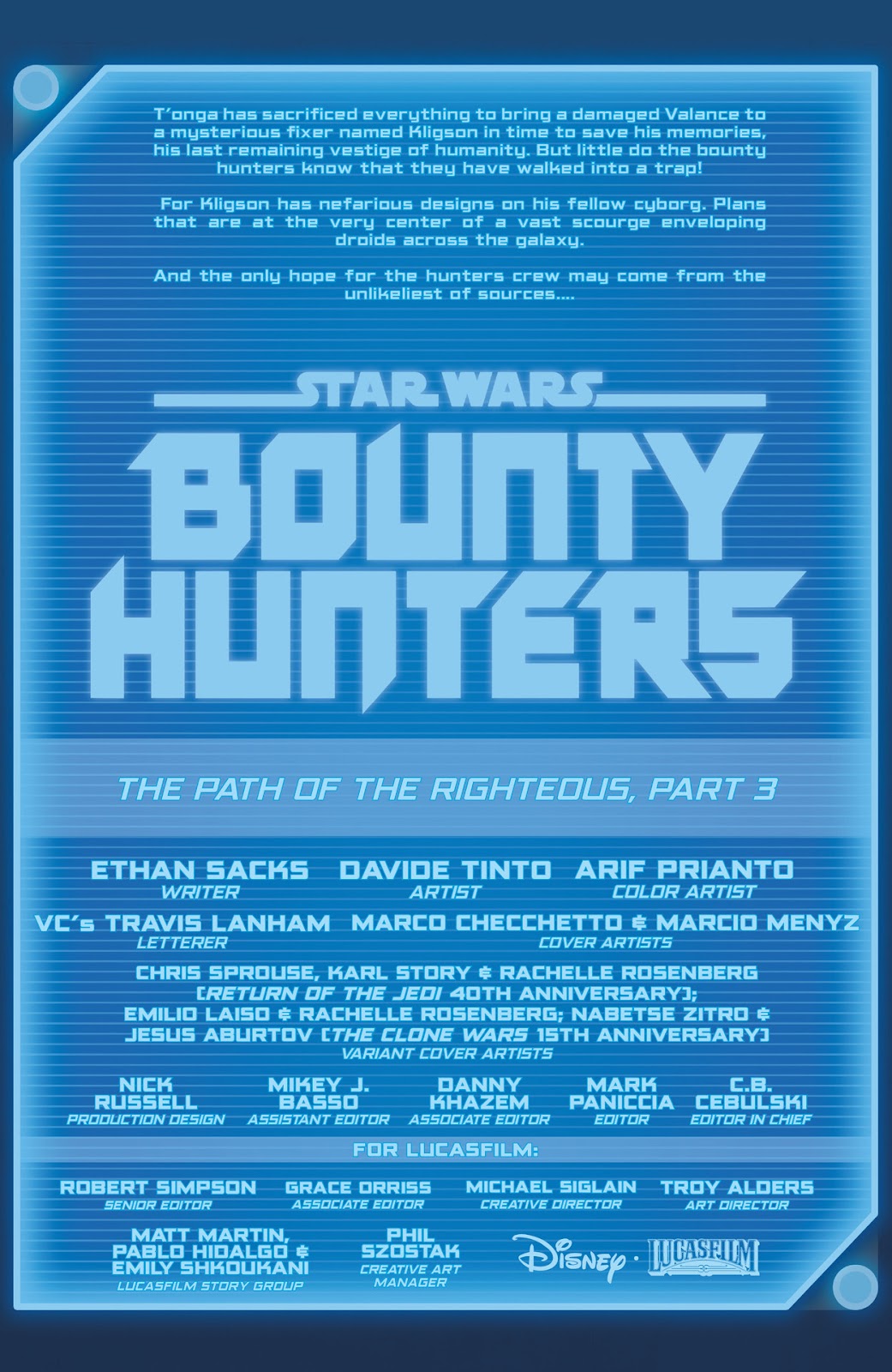 Star Wars: Bounty Hunters issue 39 - Page 2