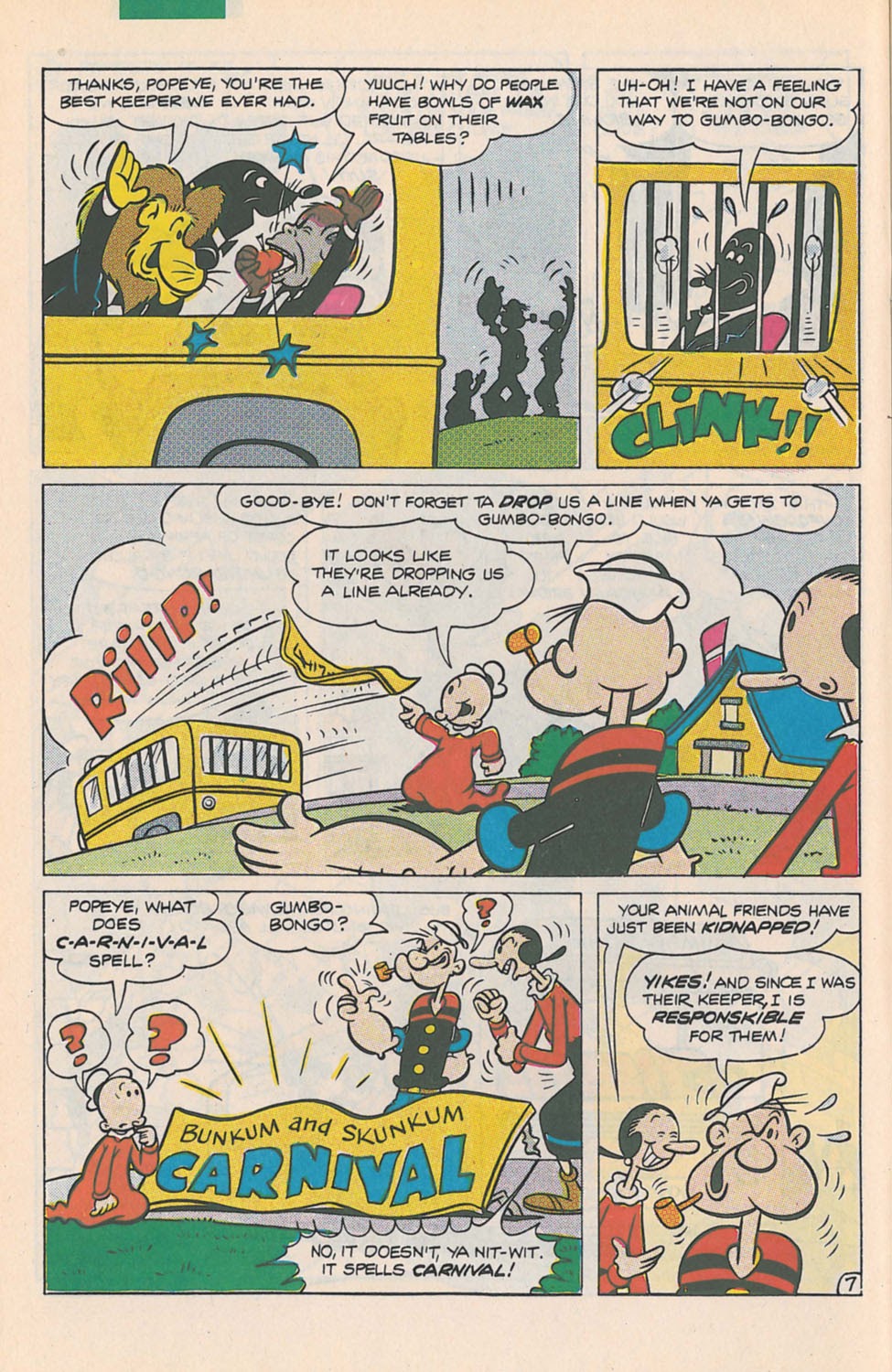 Read online Popeye (1993) comic -  Issue #1 - 16