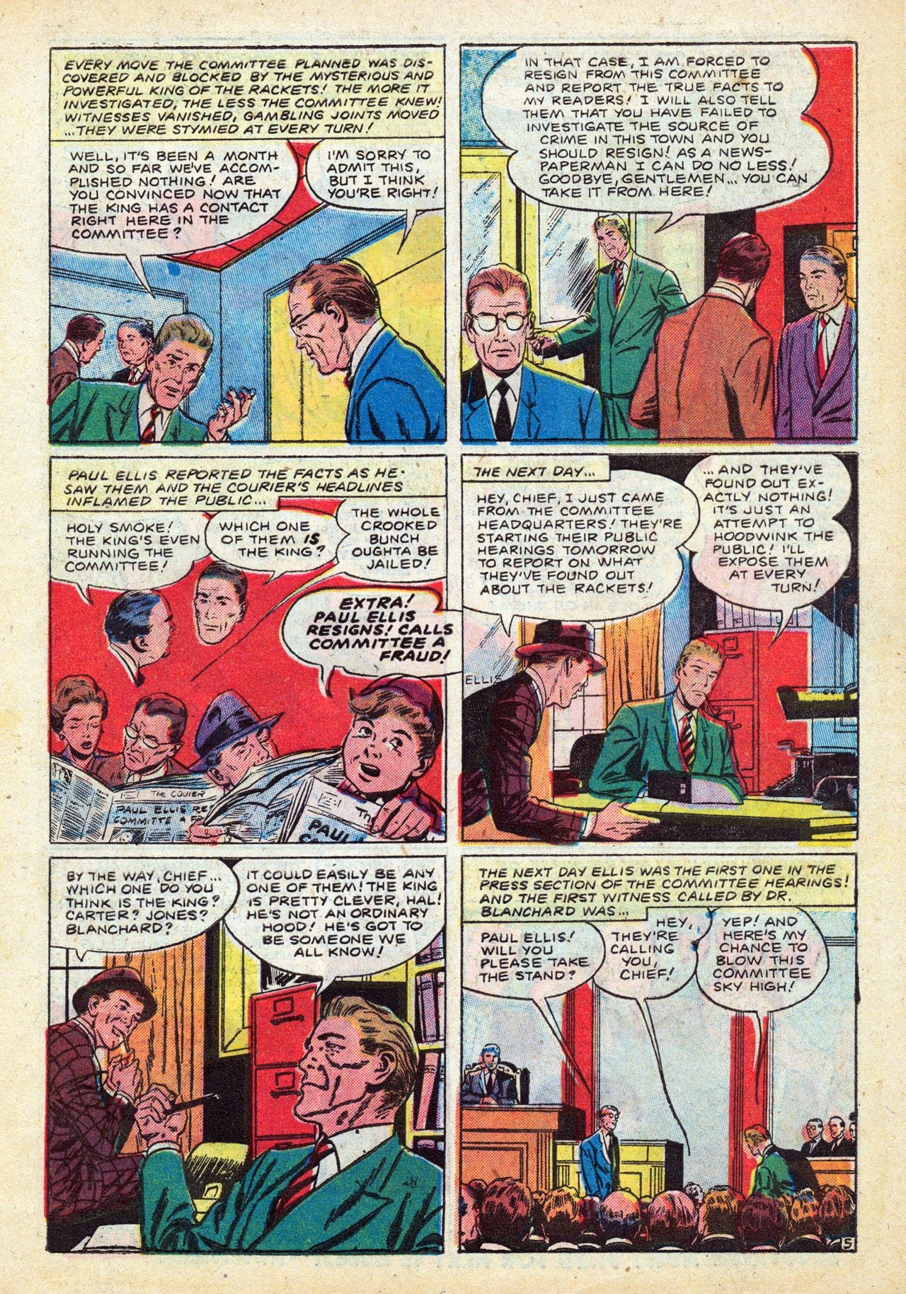 Read online Crime Exposed (1950) comic -  Issue #6 - 7