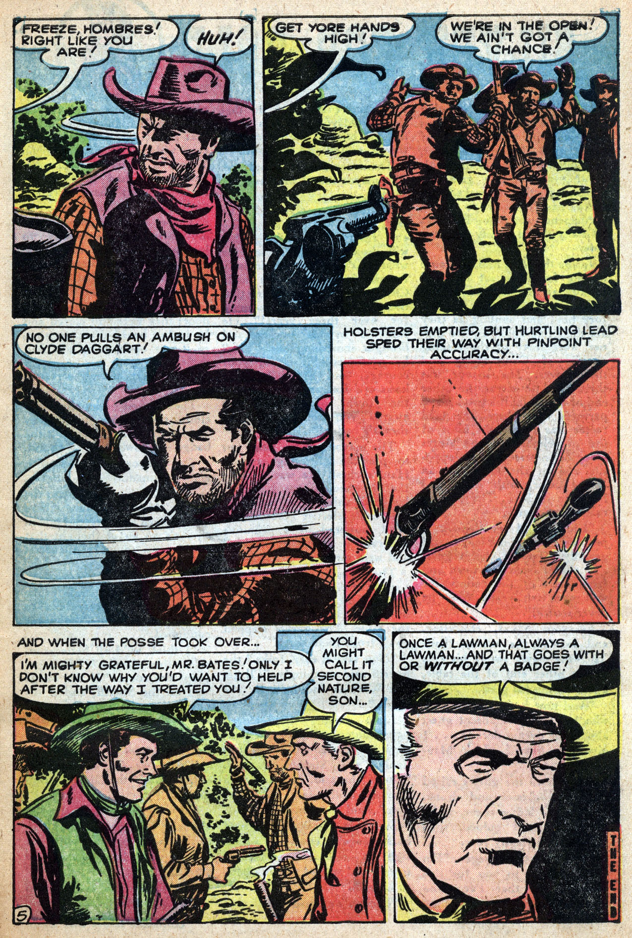 Read online Western Gunfighters (1956) comic -  Issue #26 - 7