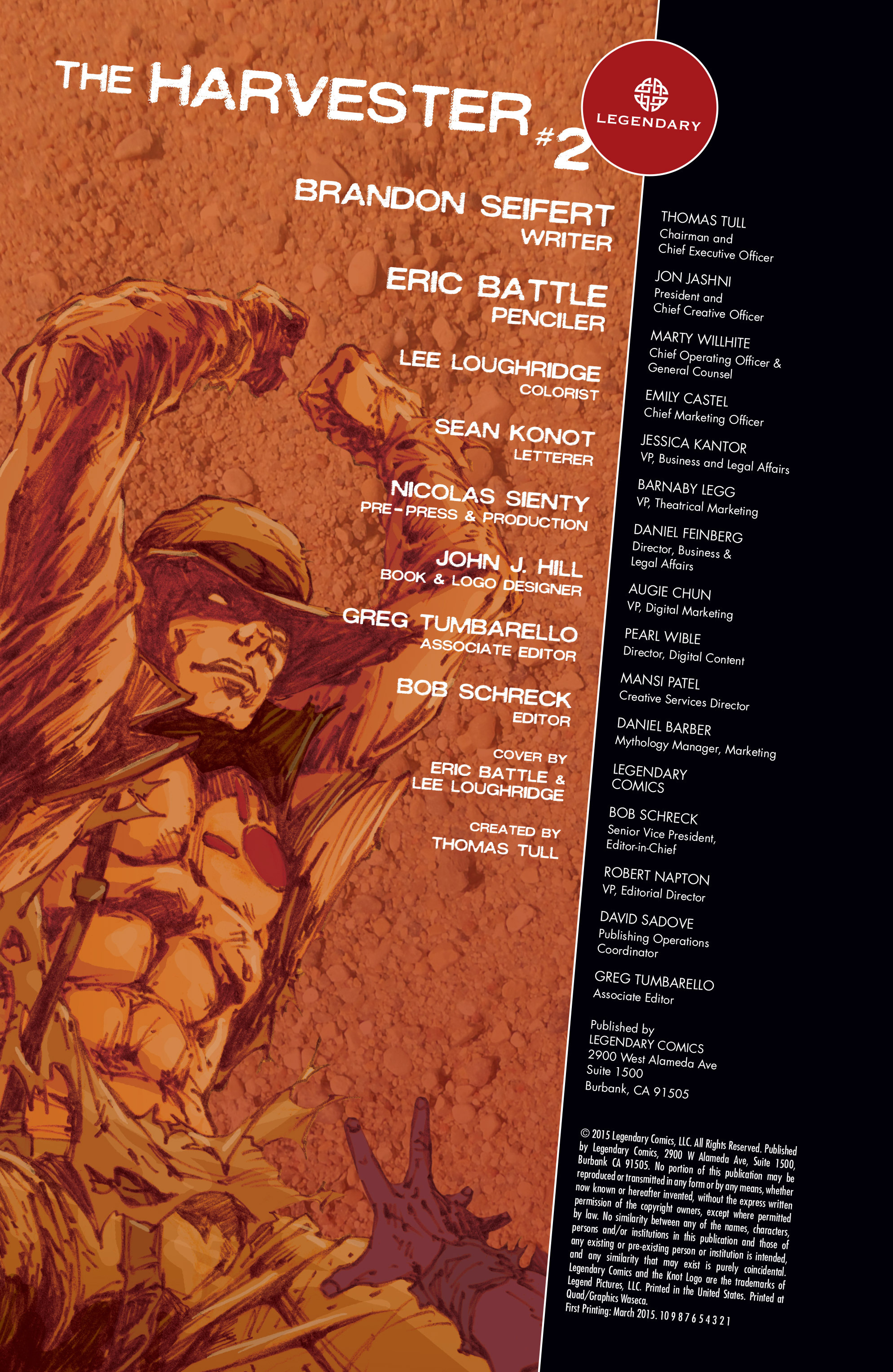 Read online The Harvester comic -  Issue #2 - 2