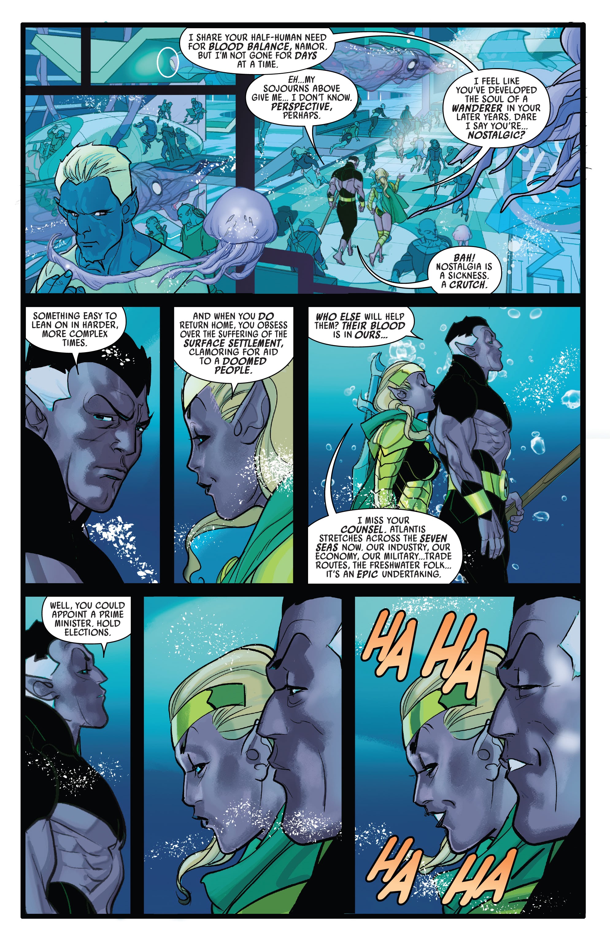 Read online Namor The Sub-Mariner (2022) comic -  Issue #1 - 12