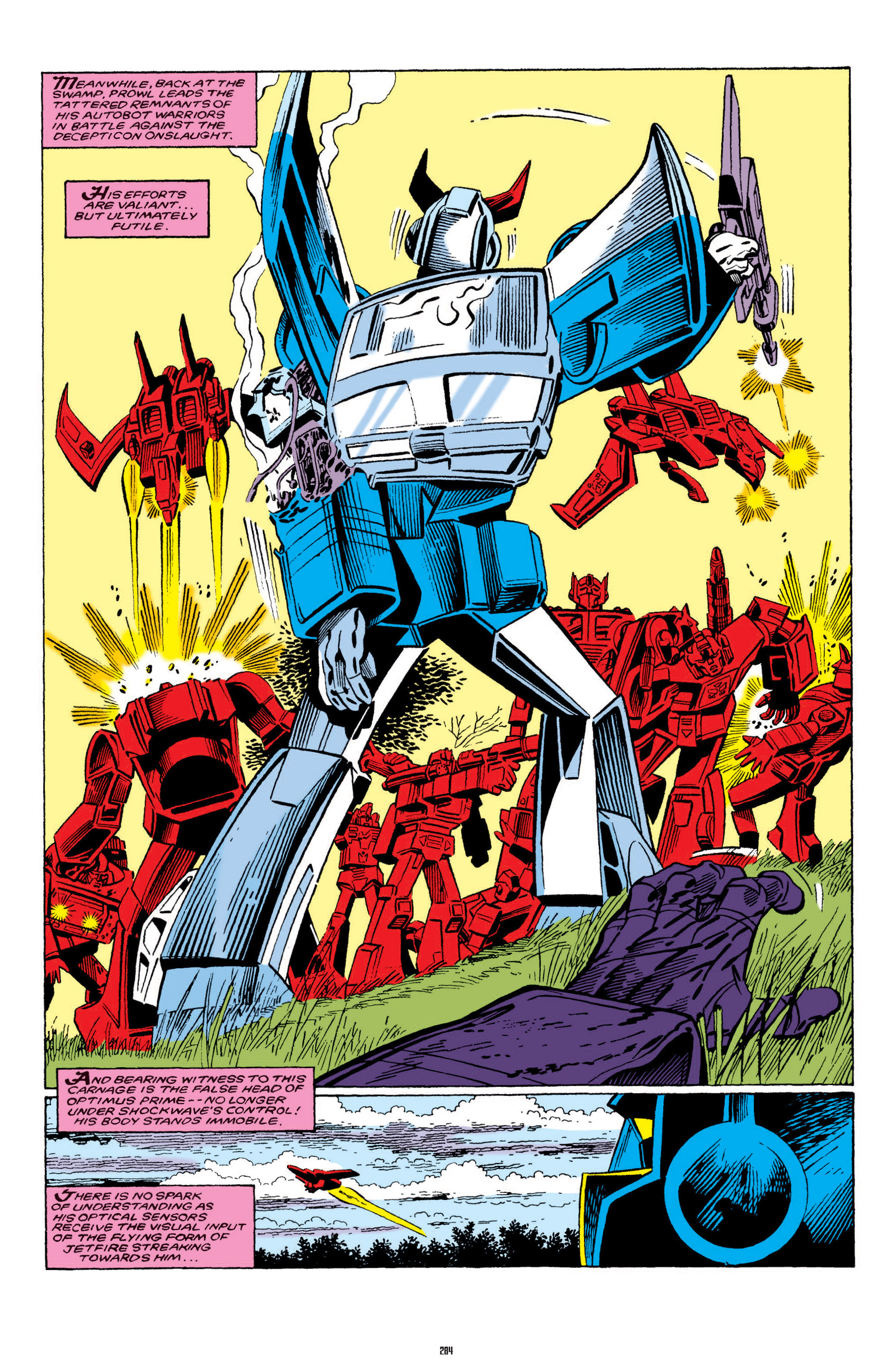 Read online The Transformers Classics comic -  Issue # TPB 1 - 285