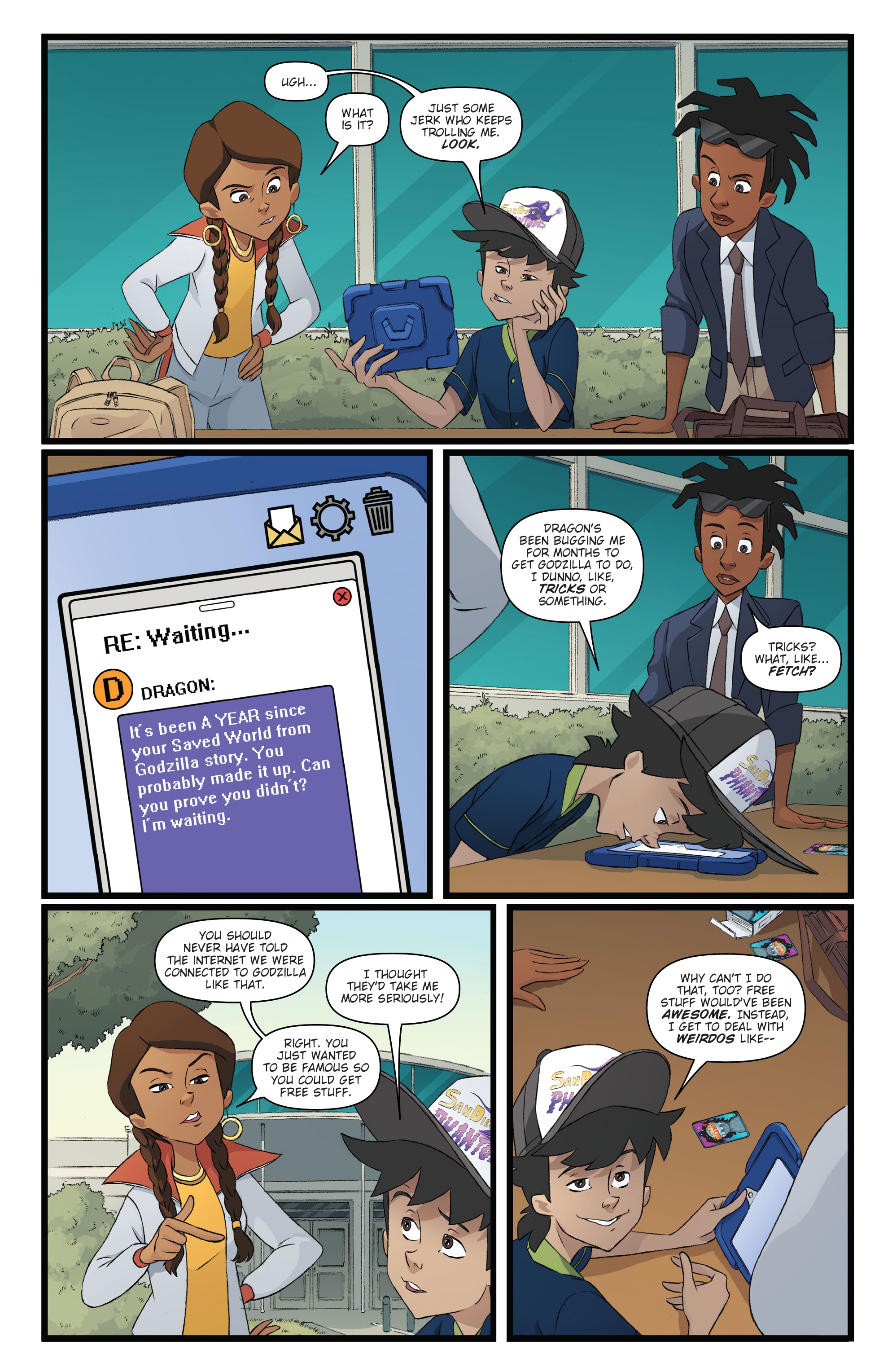 Read online Godzilla: Monsters & Protectors - All Hail the King! comic -  Issue #1 - 5