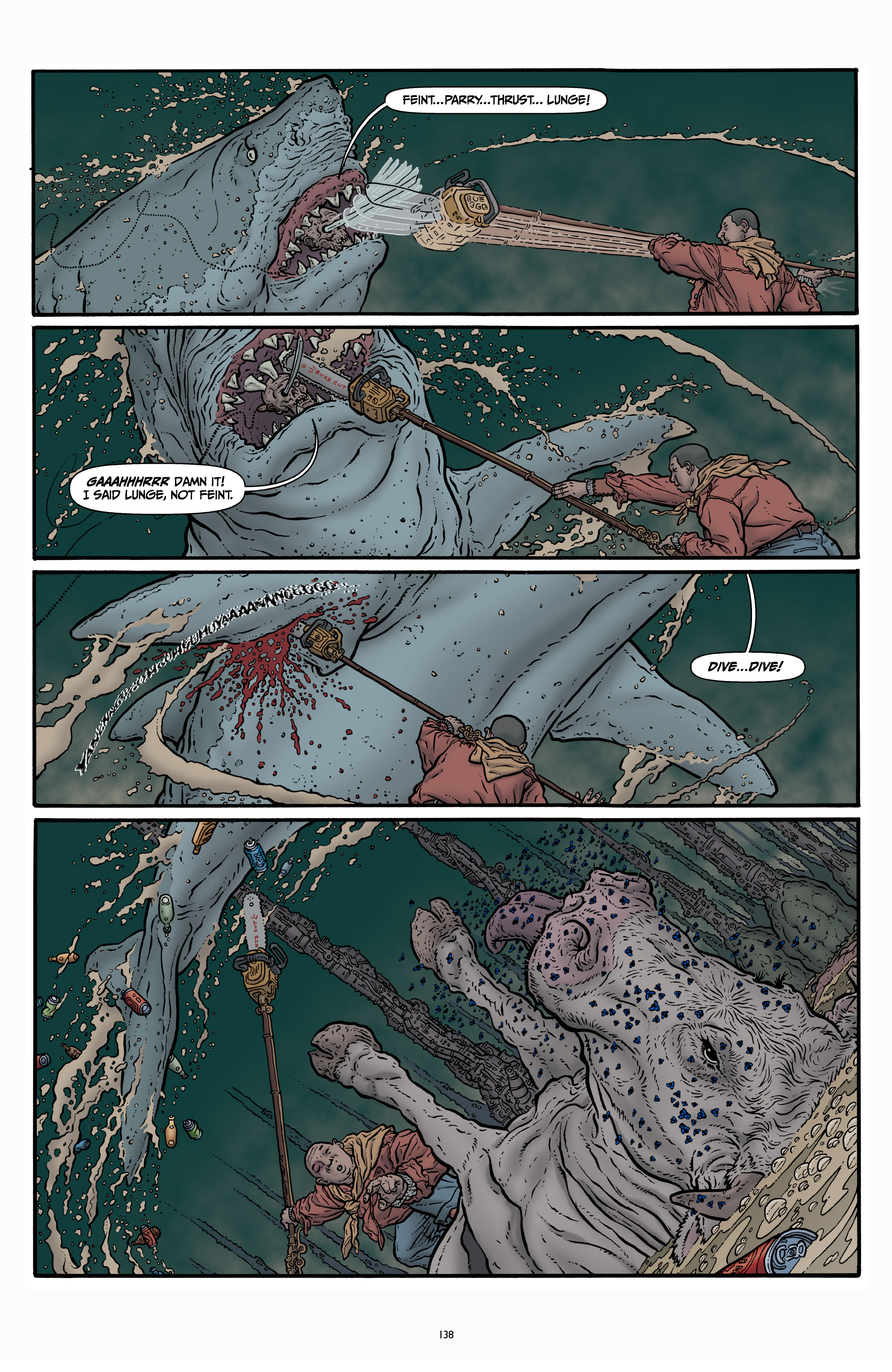 Read online Shaolin Cowboy comic -  Issue # _Start Trek (Part 2) - 9