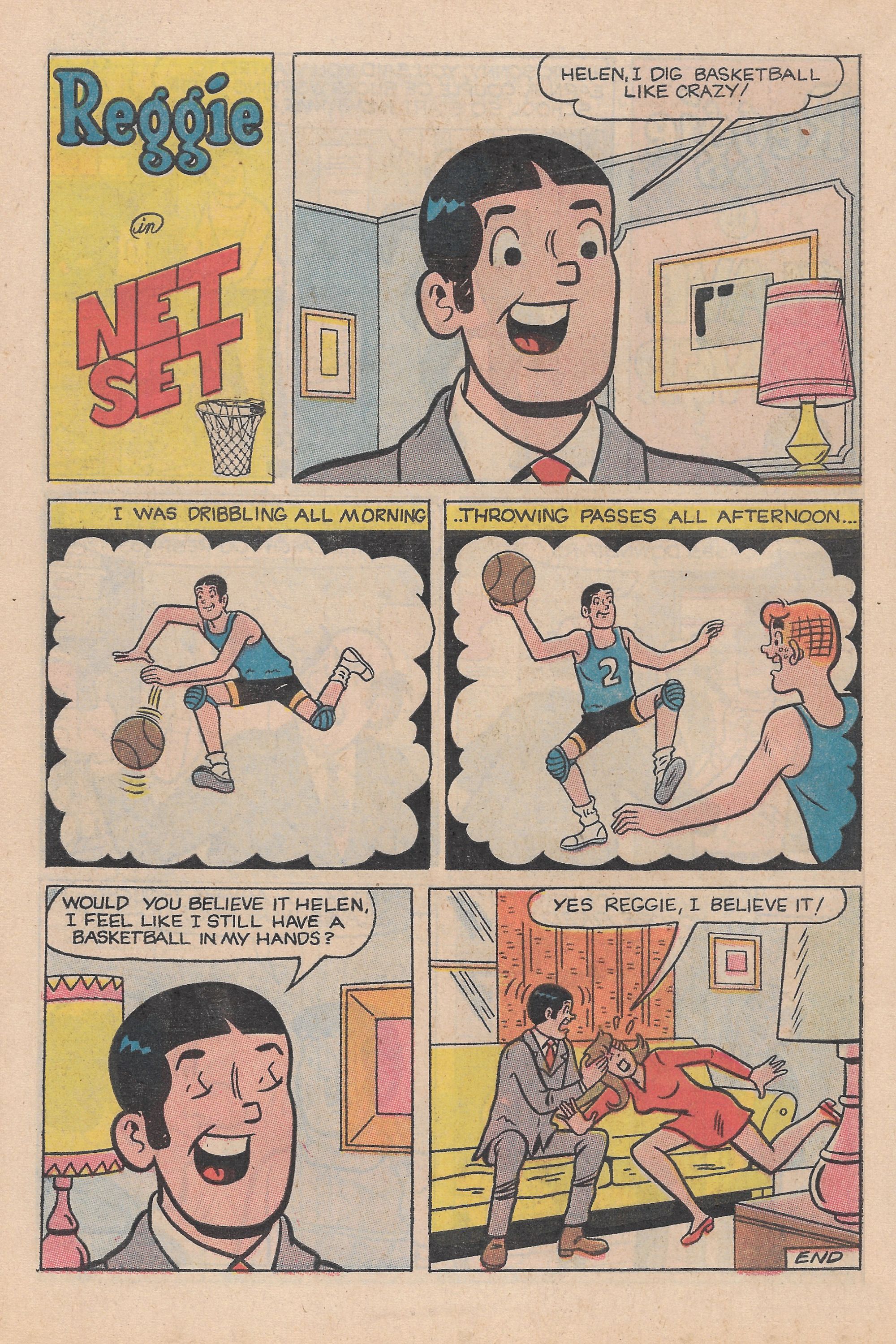 Read online Reggie's Wise Guy Jokes comic -  Issue #13 - 34