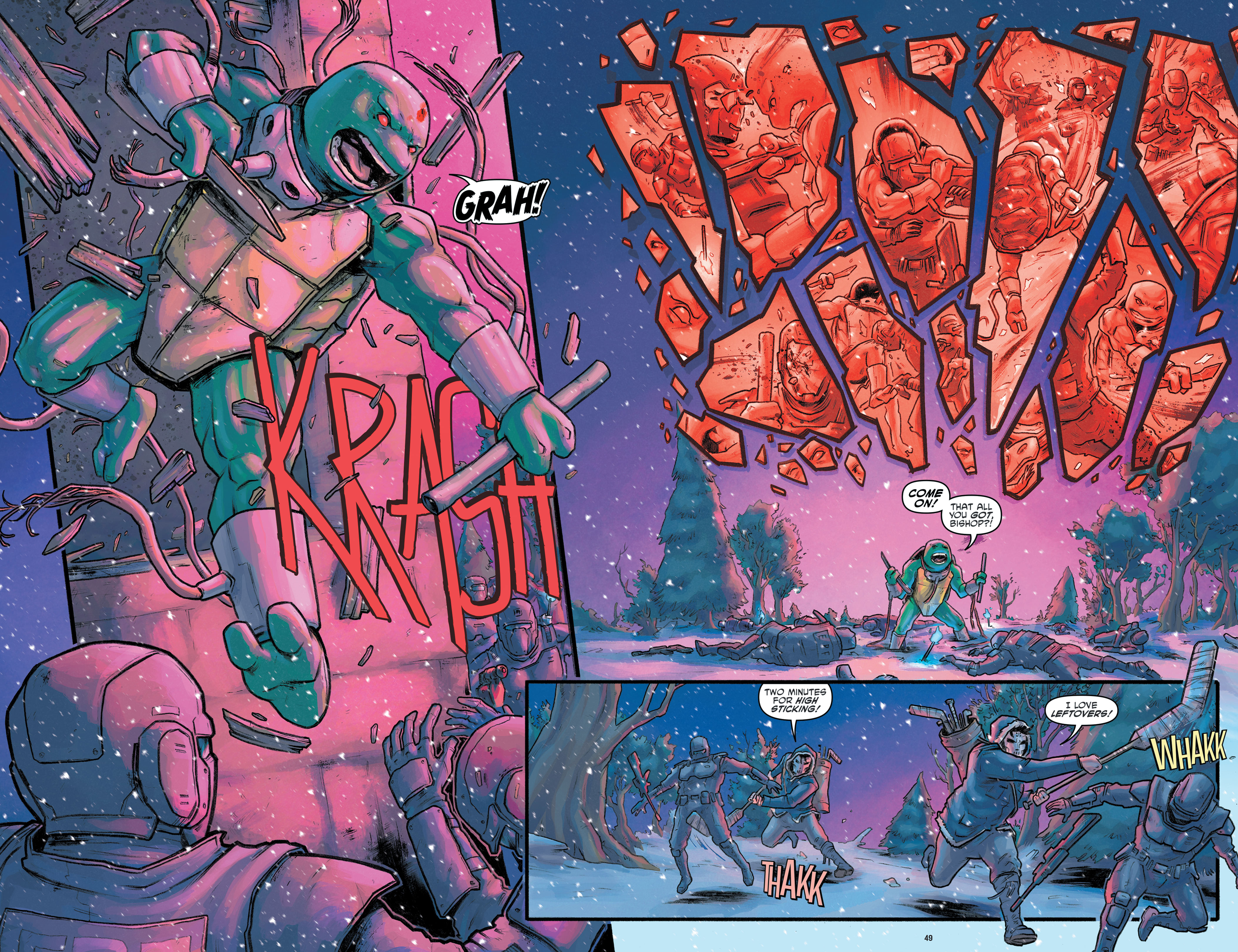 Read online Teenage Mutant Ninja Turtles: The IDW Collection comic -  Issue # TPB 13 (Part 1) - 32