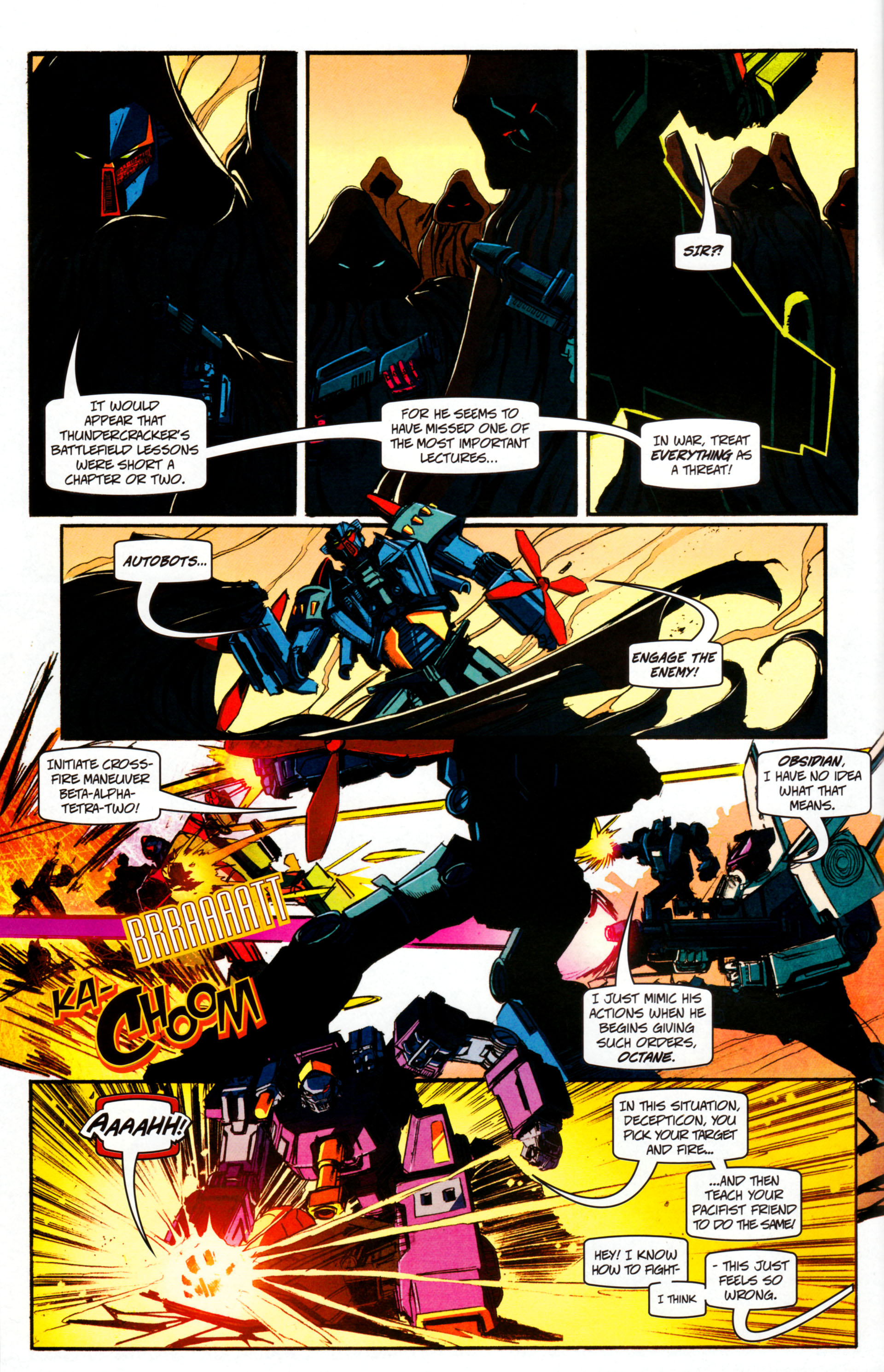 Read online Transformers: Timelines comic -  Issue #8 - 4