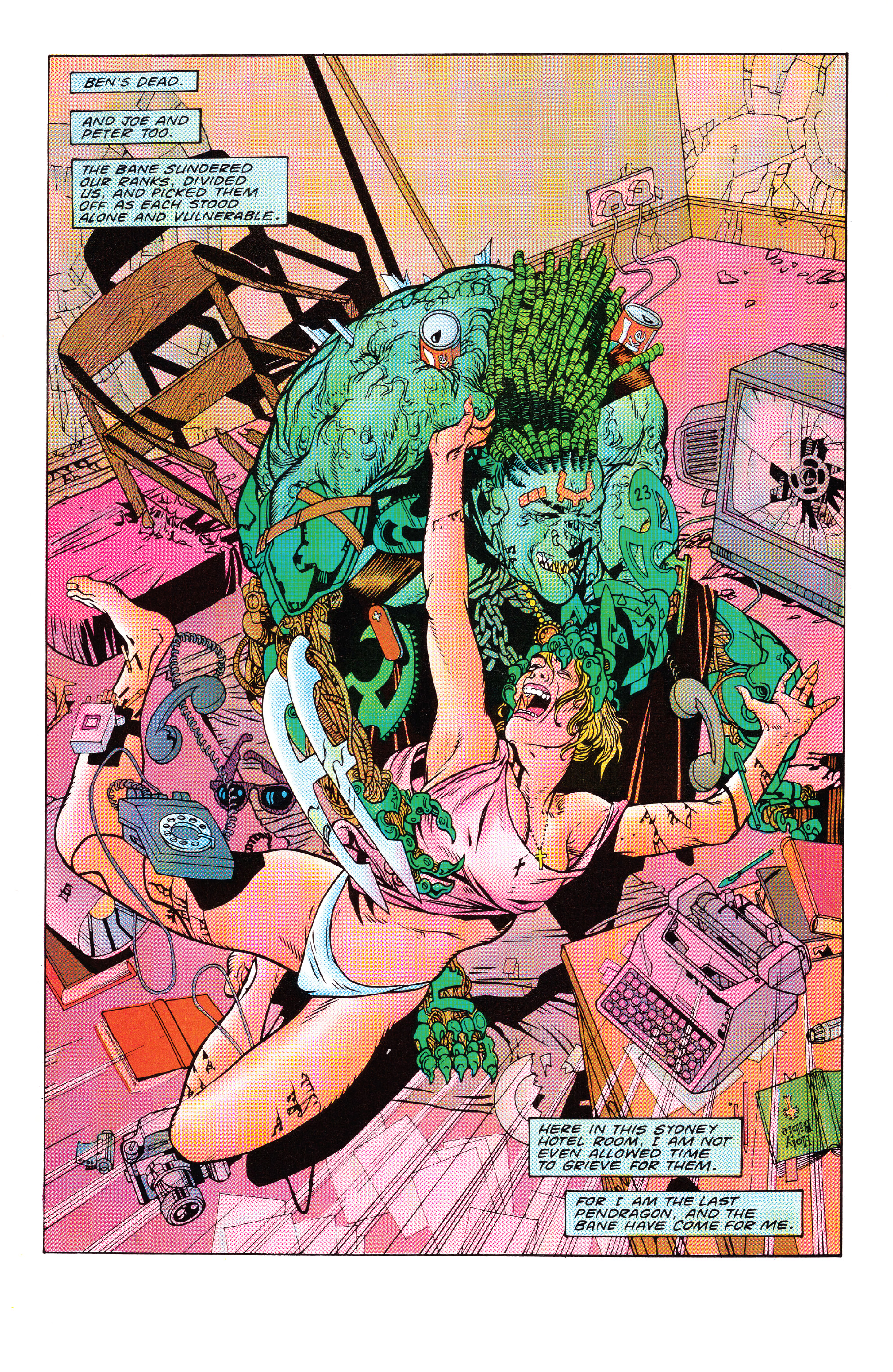 Read online Knights of Pendragon Omnibus comic -  Issue # TPB (Part 4) - 98