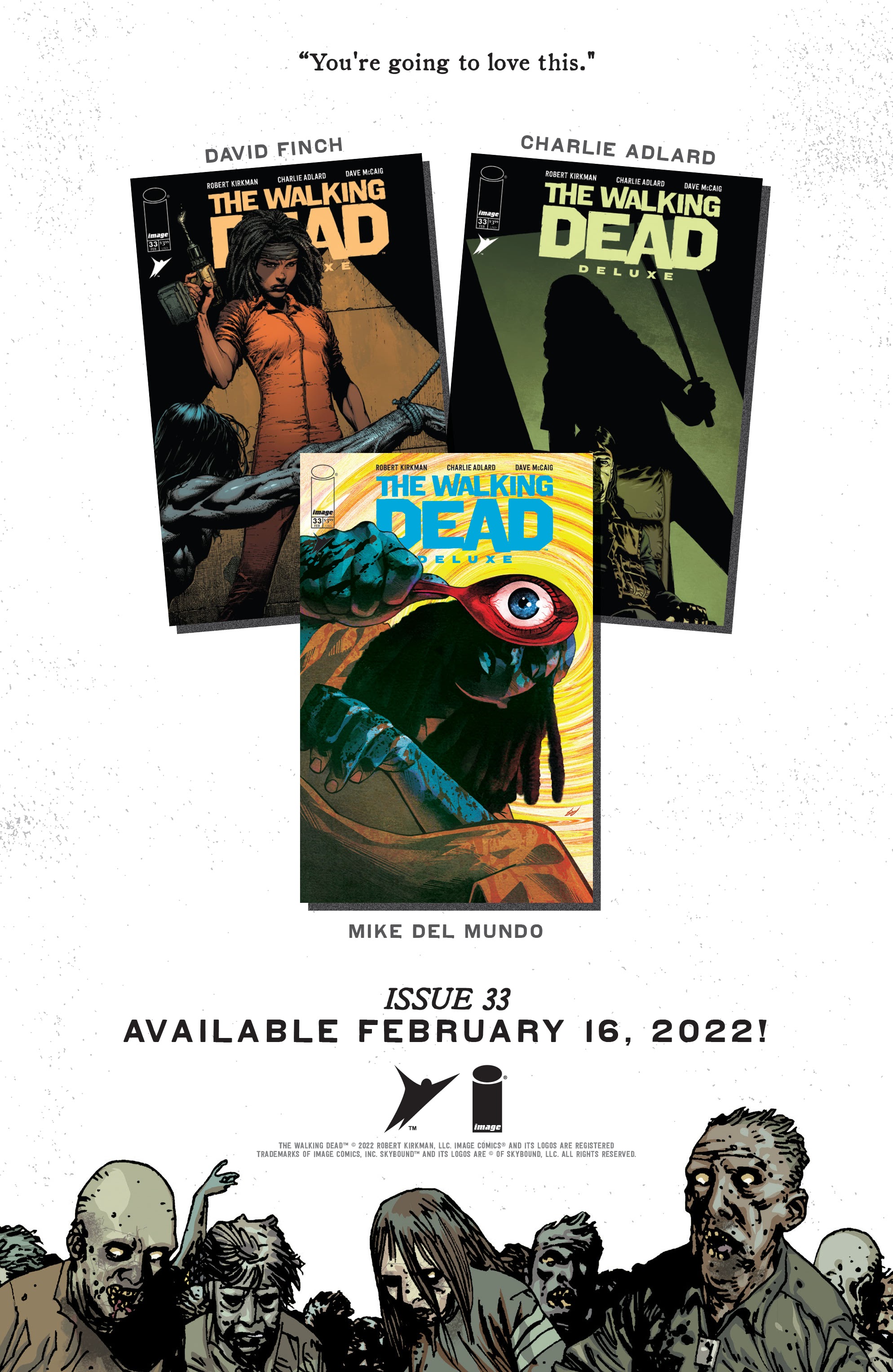 Read online The Walking Dead Deluxe comic -  Issue #32 - 34