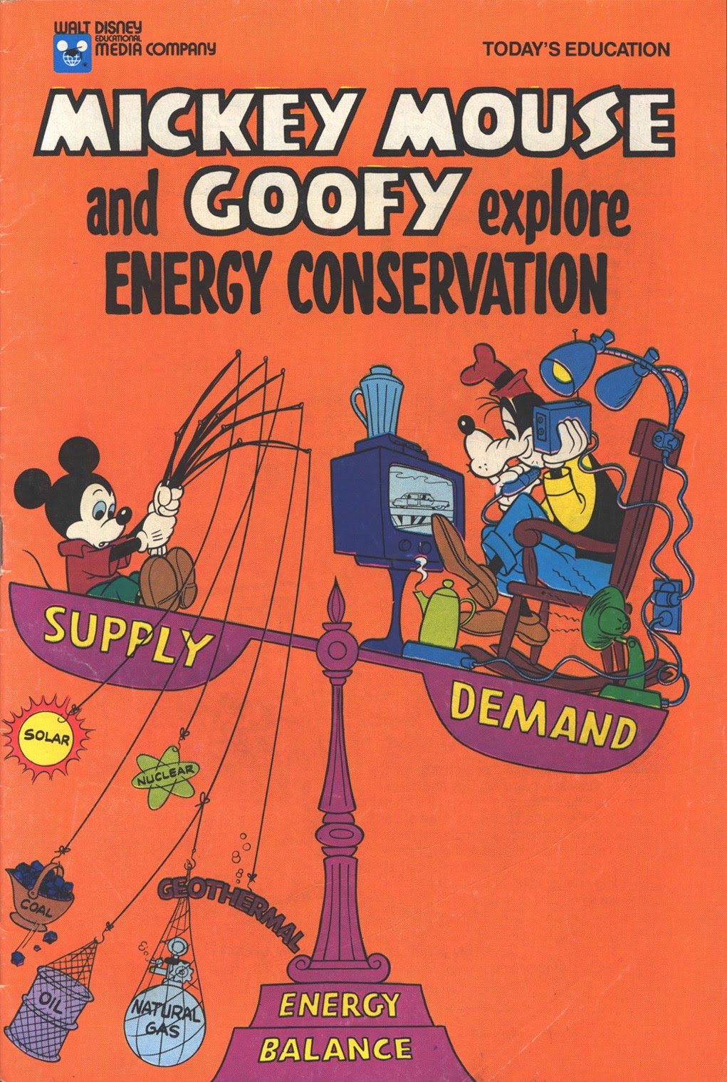 Read online Mickey Mouse and Goofy Explore Energy Conservation comic -  Issue # Full - 2