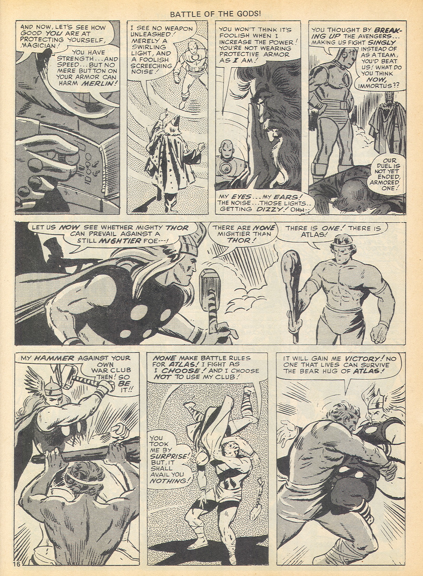 Read online The Avengers (1973) comic -  Issue #7 - 16