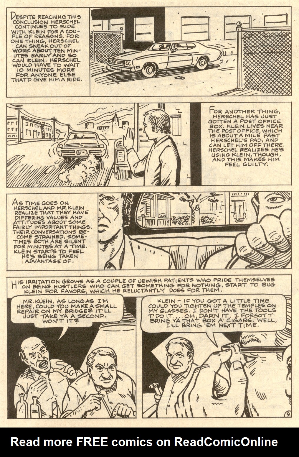 Read online American Splendor (1976) comic -  Issue #9 - 34