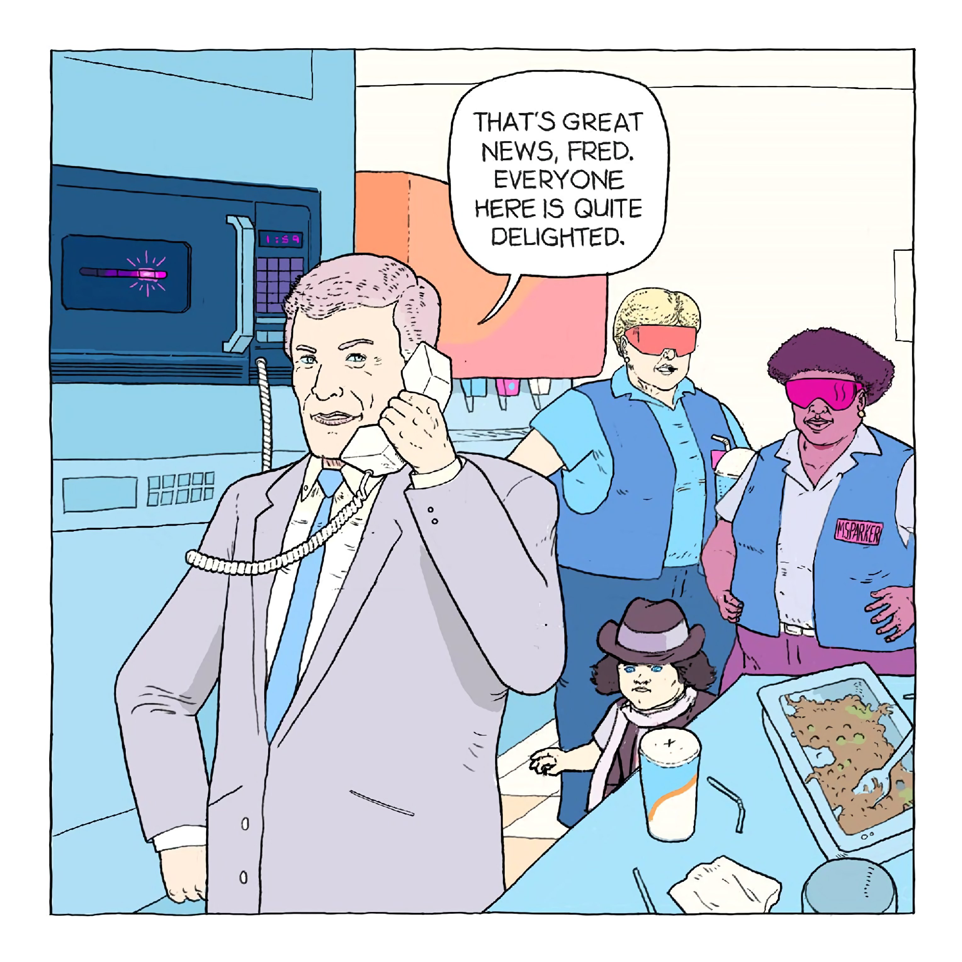 Read online Mullet Cop: License to Krill comic -  Issue # Full - 28