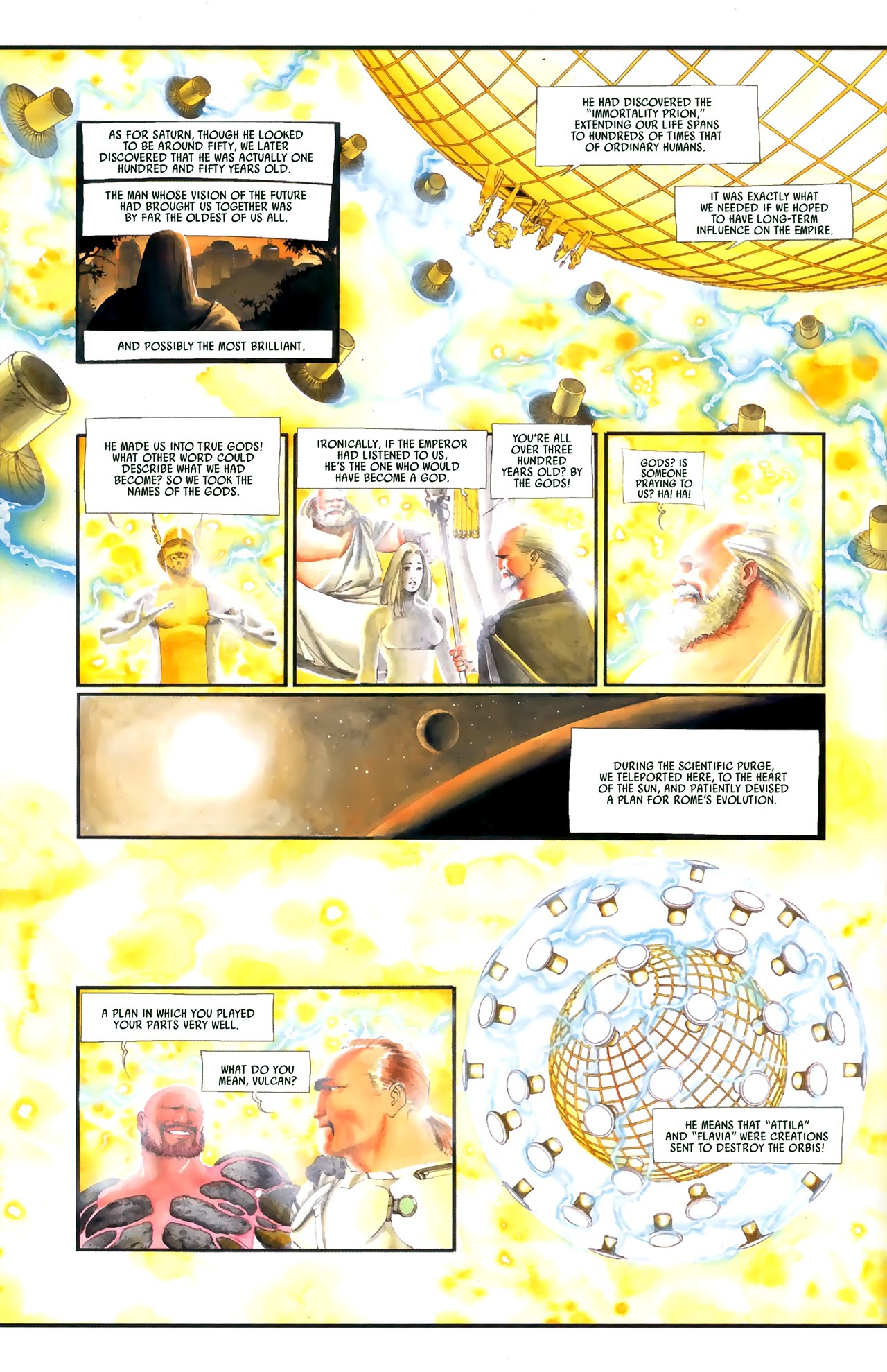 Read online Scourge Of The Gods: The Fall comic -  Issue #2 - 16