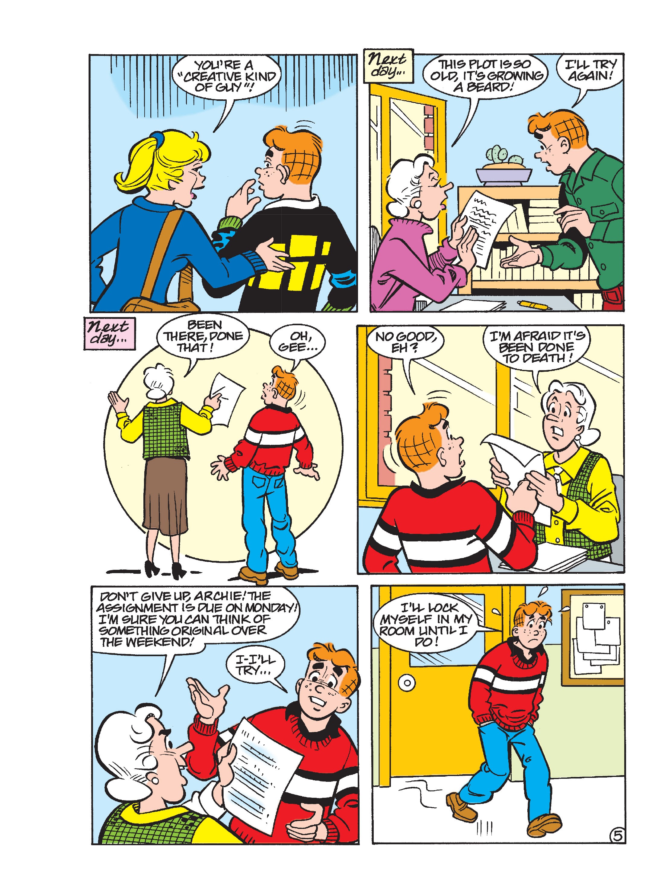 Read online Archie's Double Digest Magazine comic -  Issue #259 - 90
