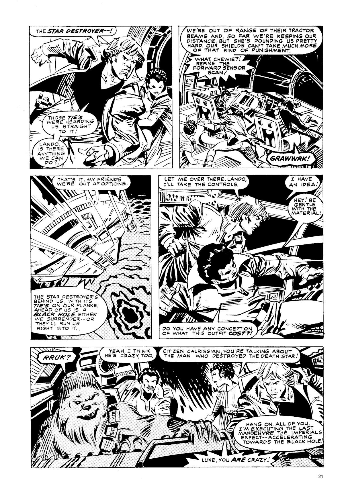 Read online Star Wars Weekly comic -  Issue #144 - 21