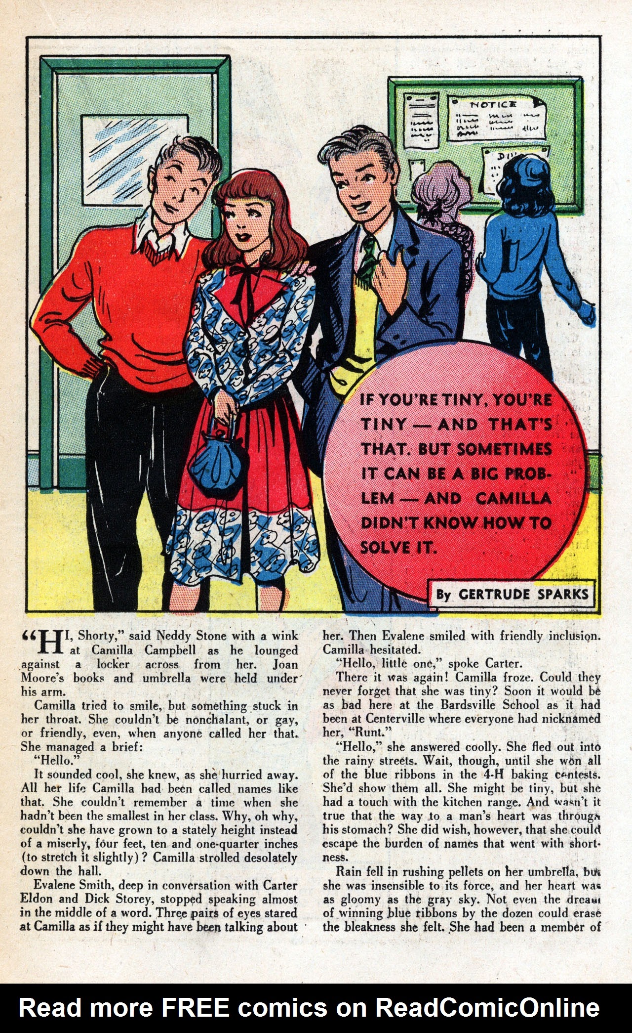 Read online Junior Miss (1947) comic -  Issue #30 - 31