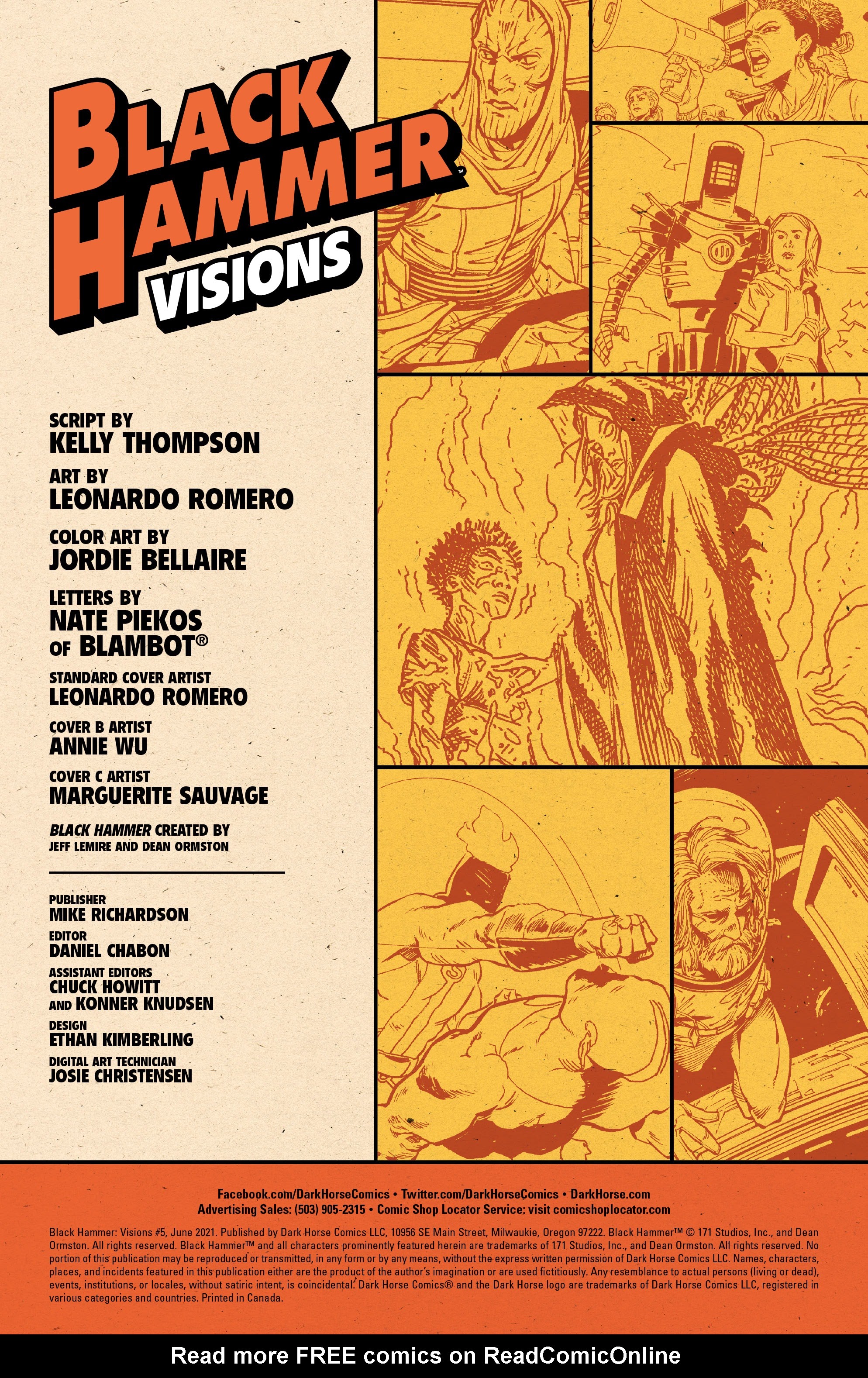 Read online Black Hammer: Visions comic -  Issue #5 - 2