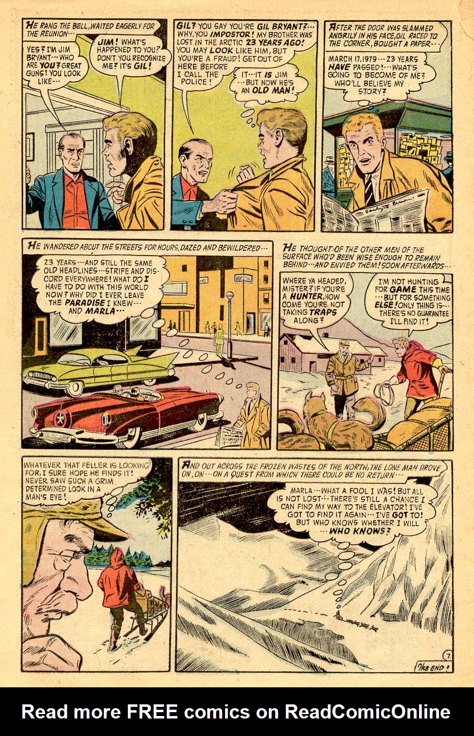 Read online Adventures Into The Unknown comic -  Issue #84 - 22